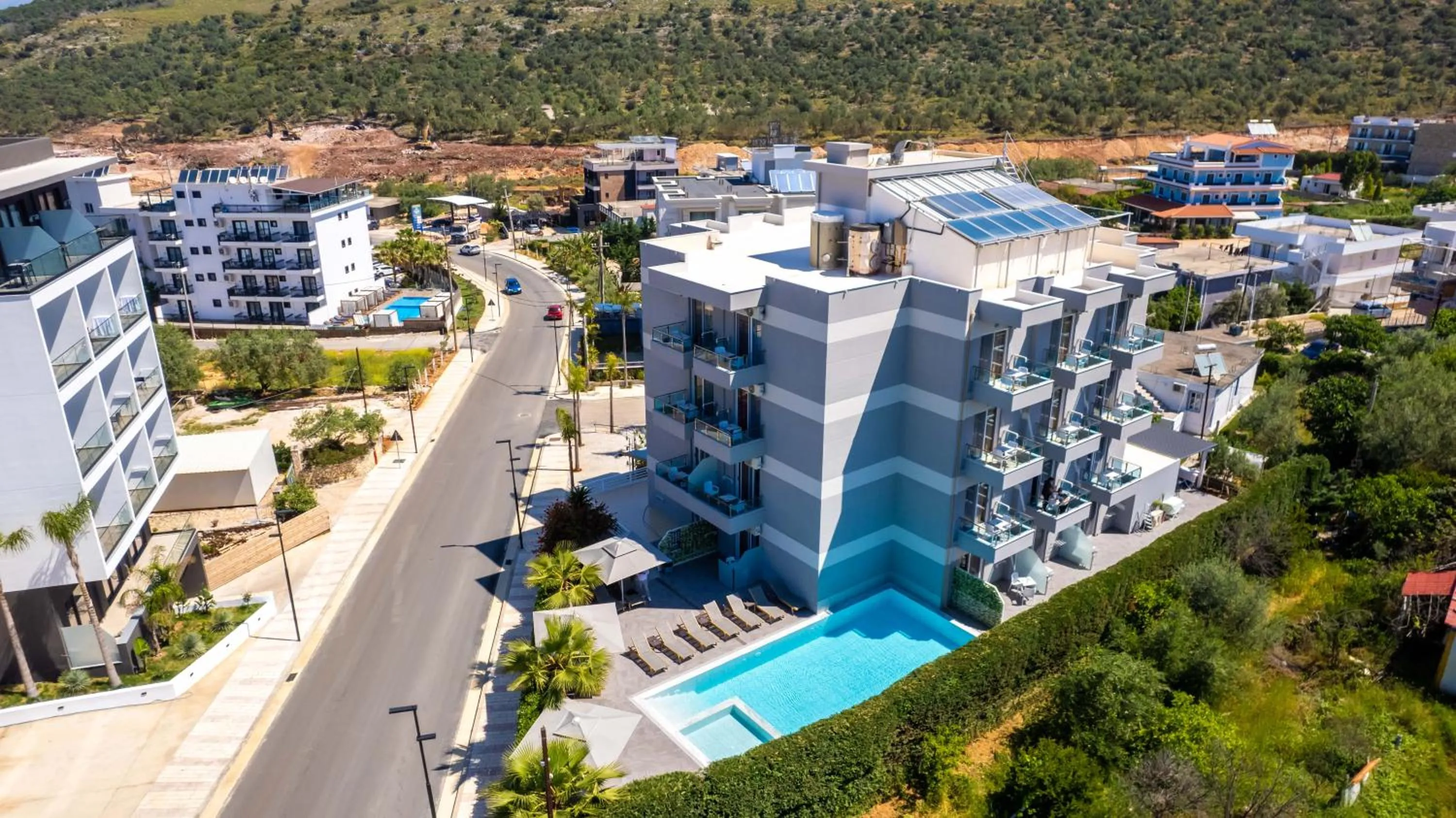 City view in Heksamil Hotel