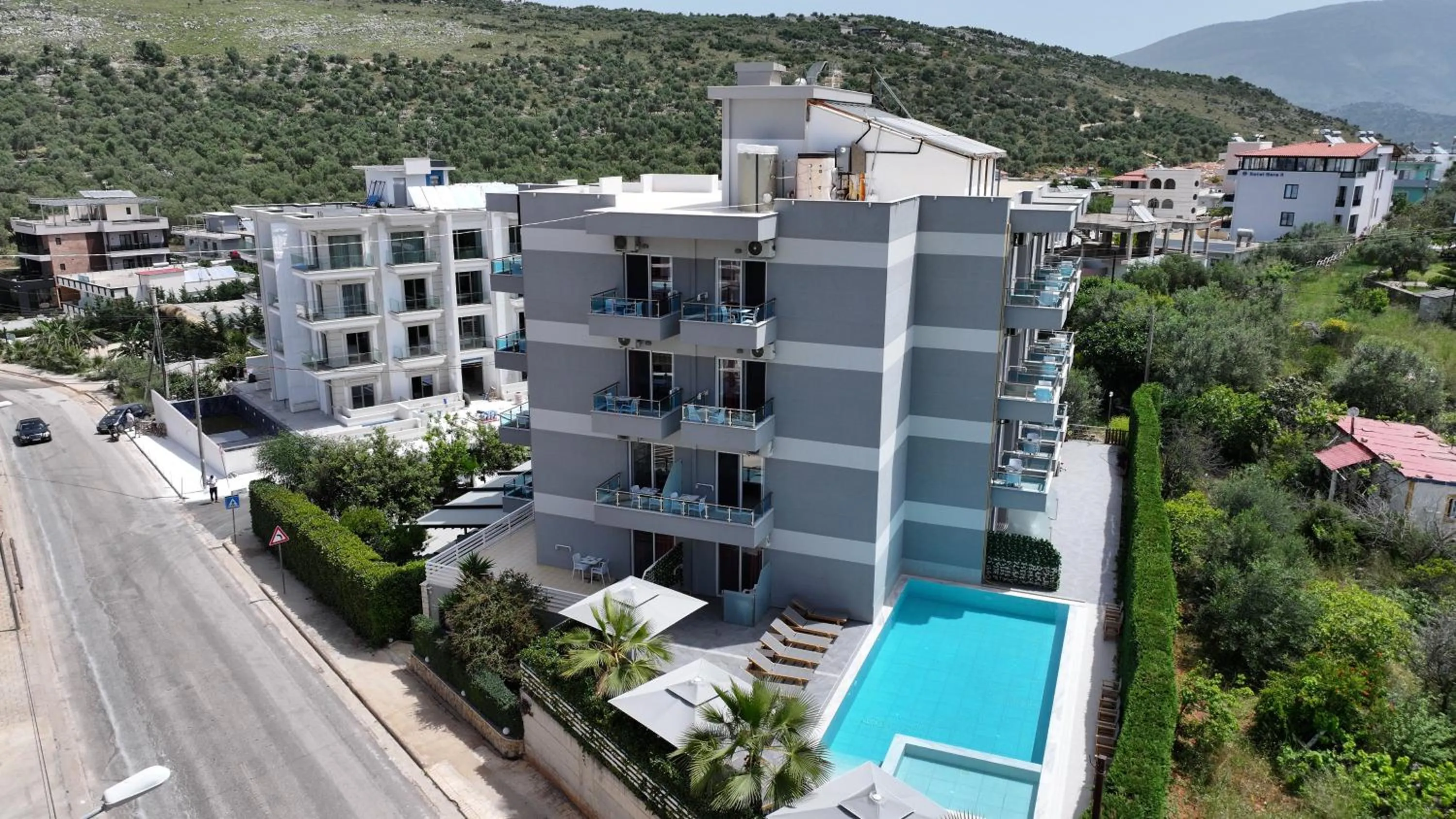 Property building in Heksamil Hotel