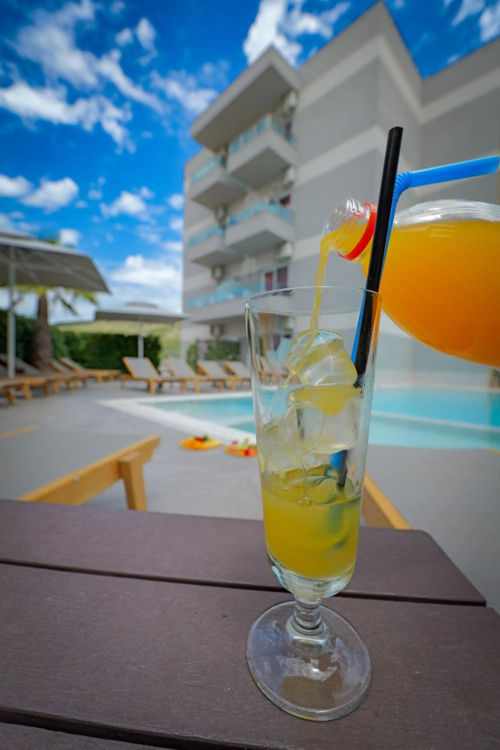 Patio in Heksamil Hotel