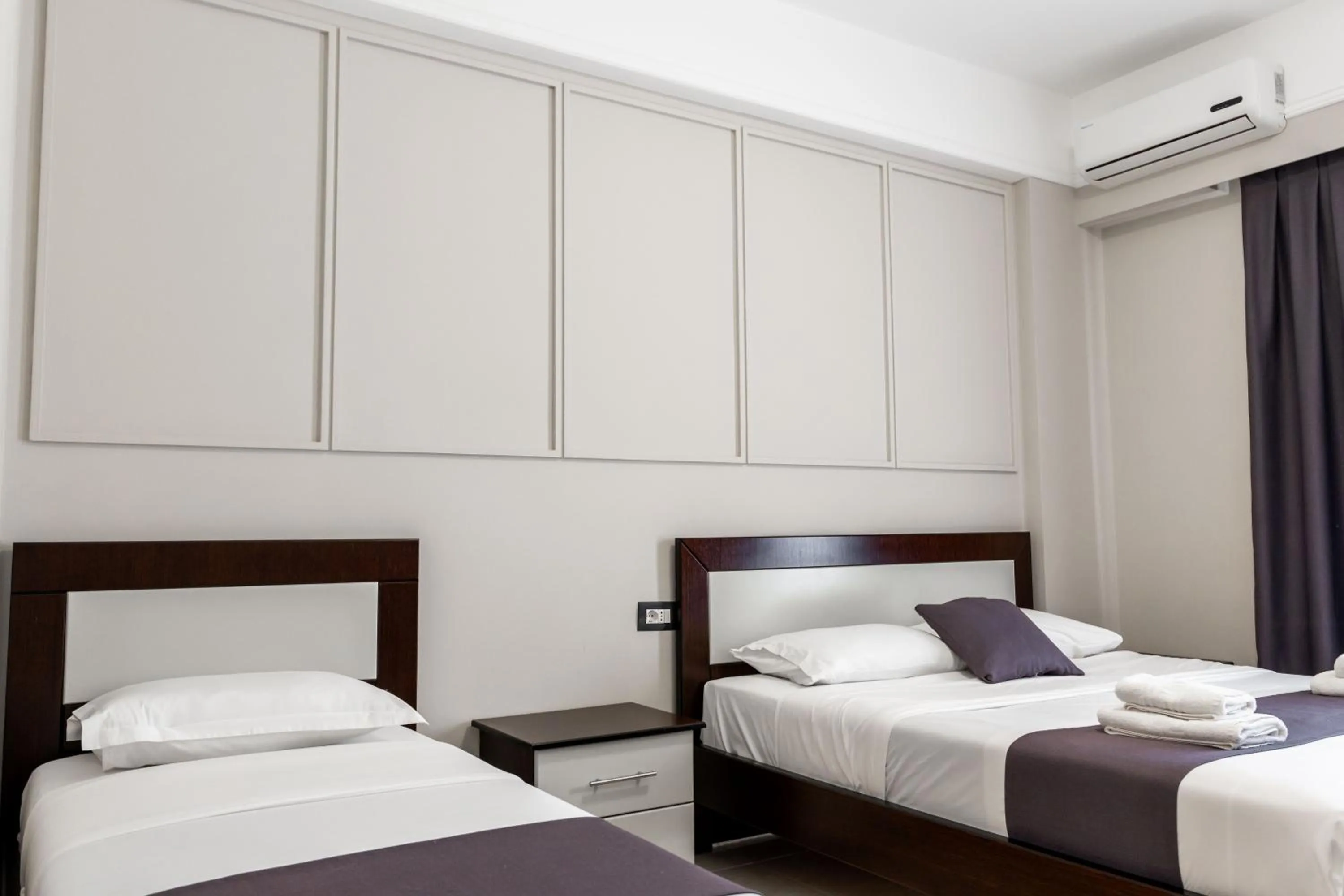 Bed in Heksamil Hotel