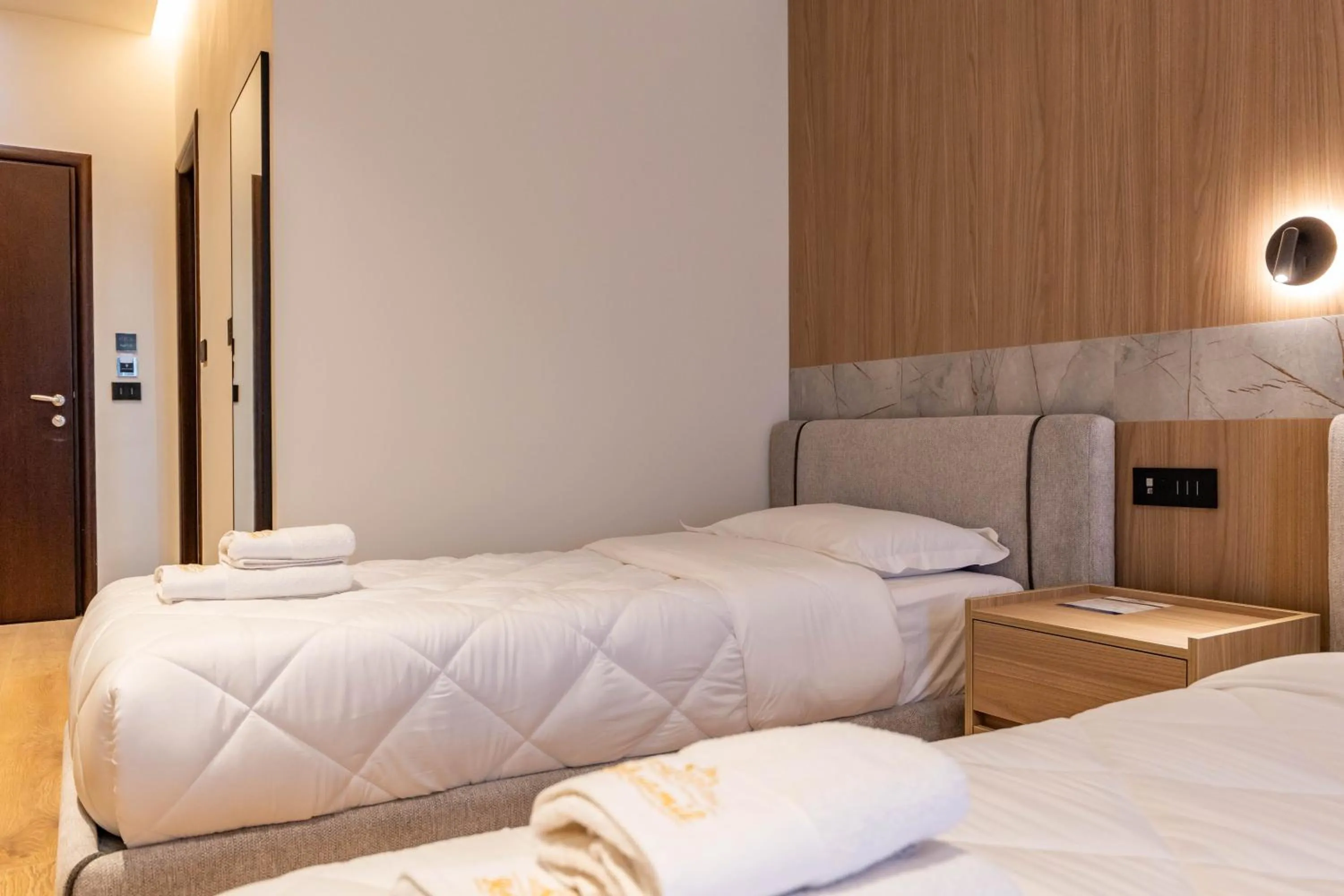 Bed in Heksamil Hotel