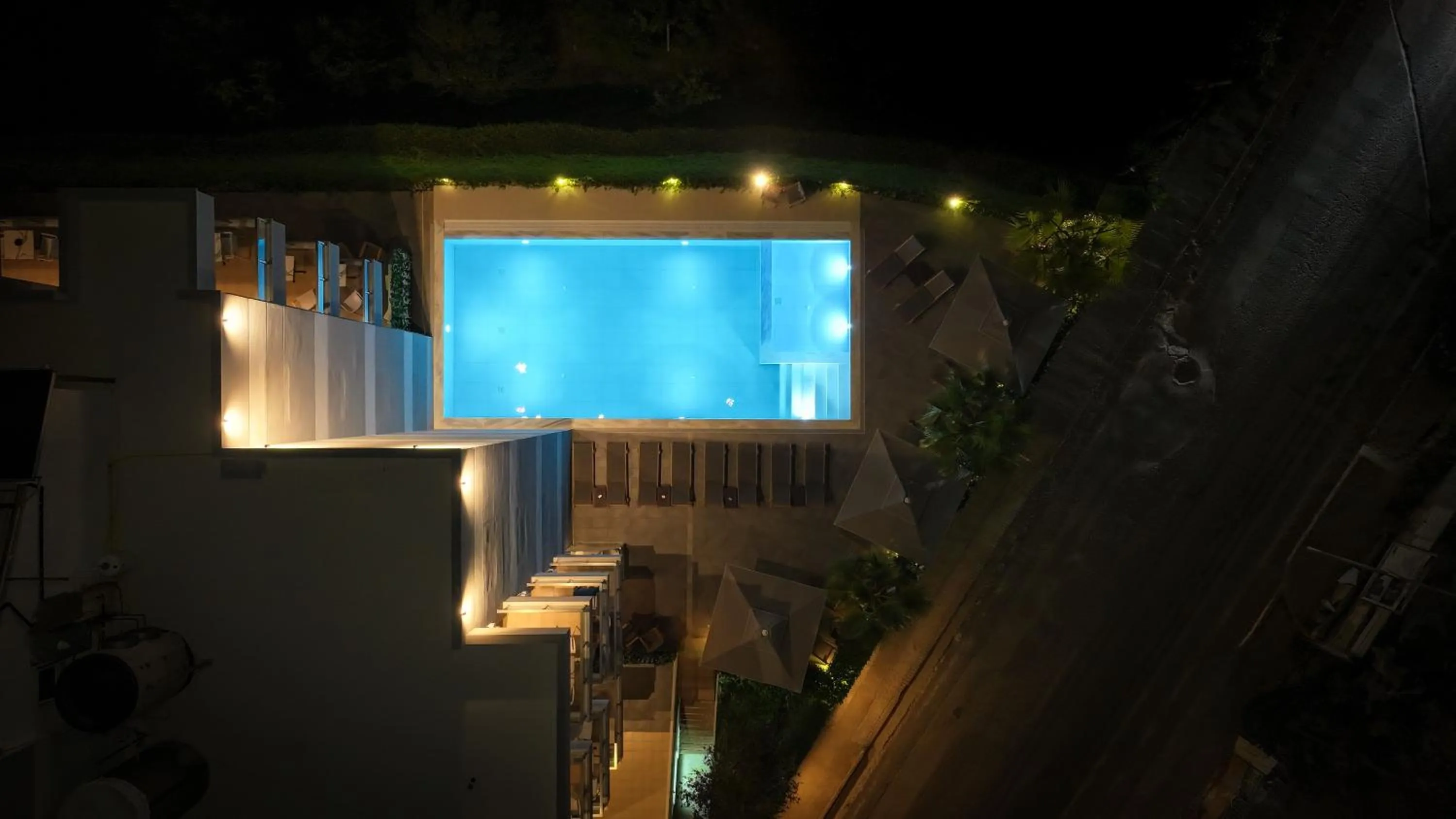 Patio in Heksamil Hotel