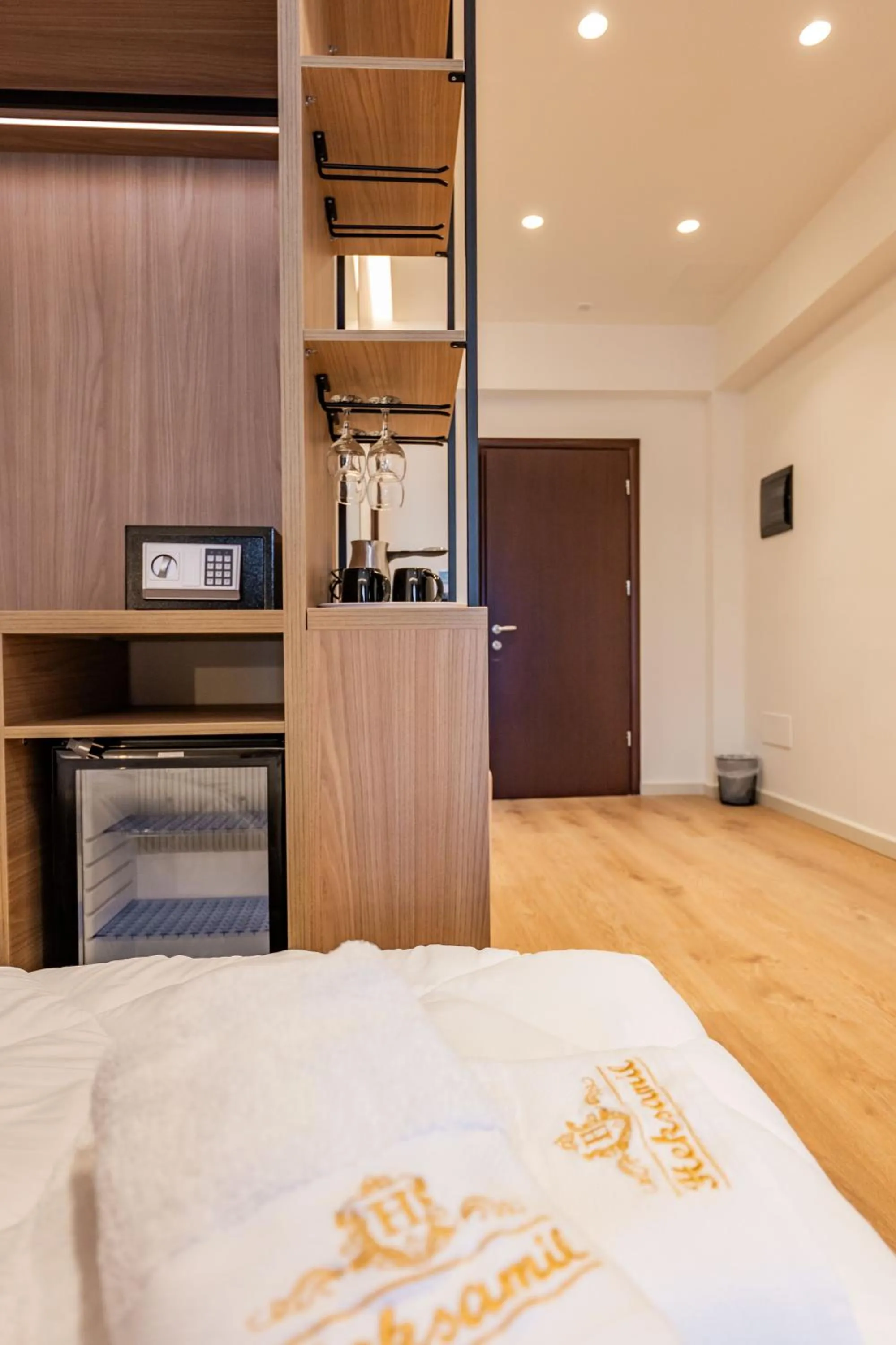 Bed in Heksamil Hotel