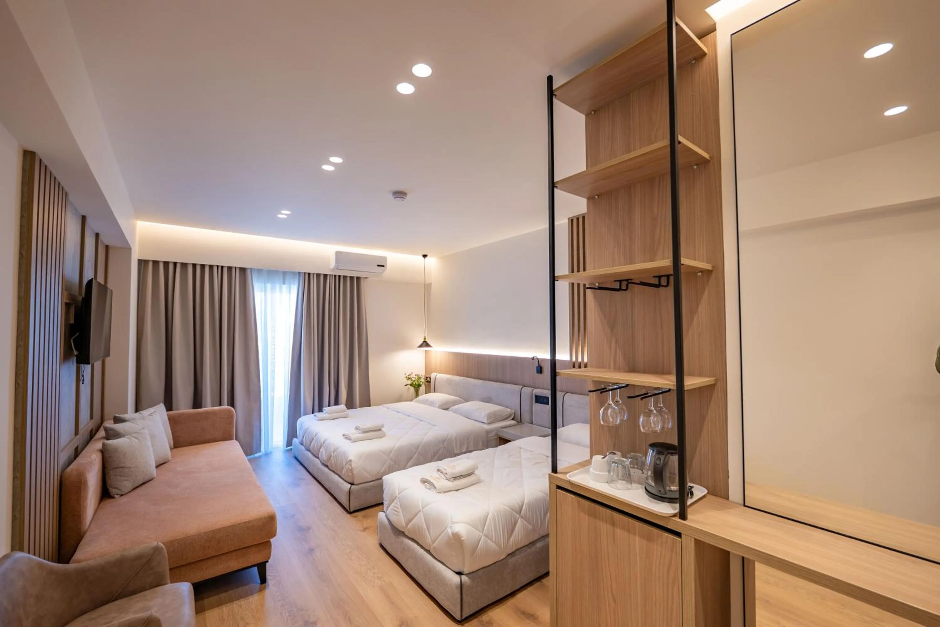 Bed in Heksamil Hotel