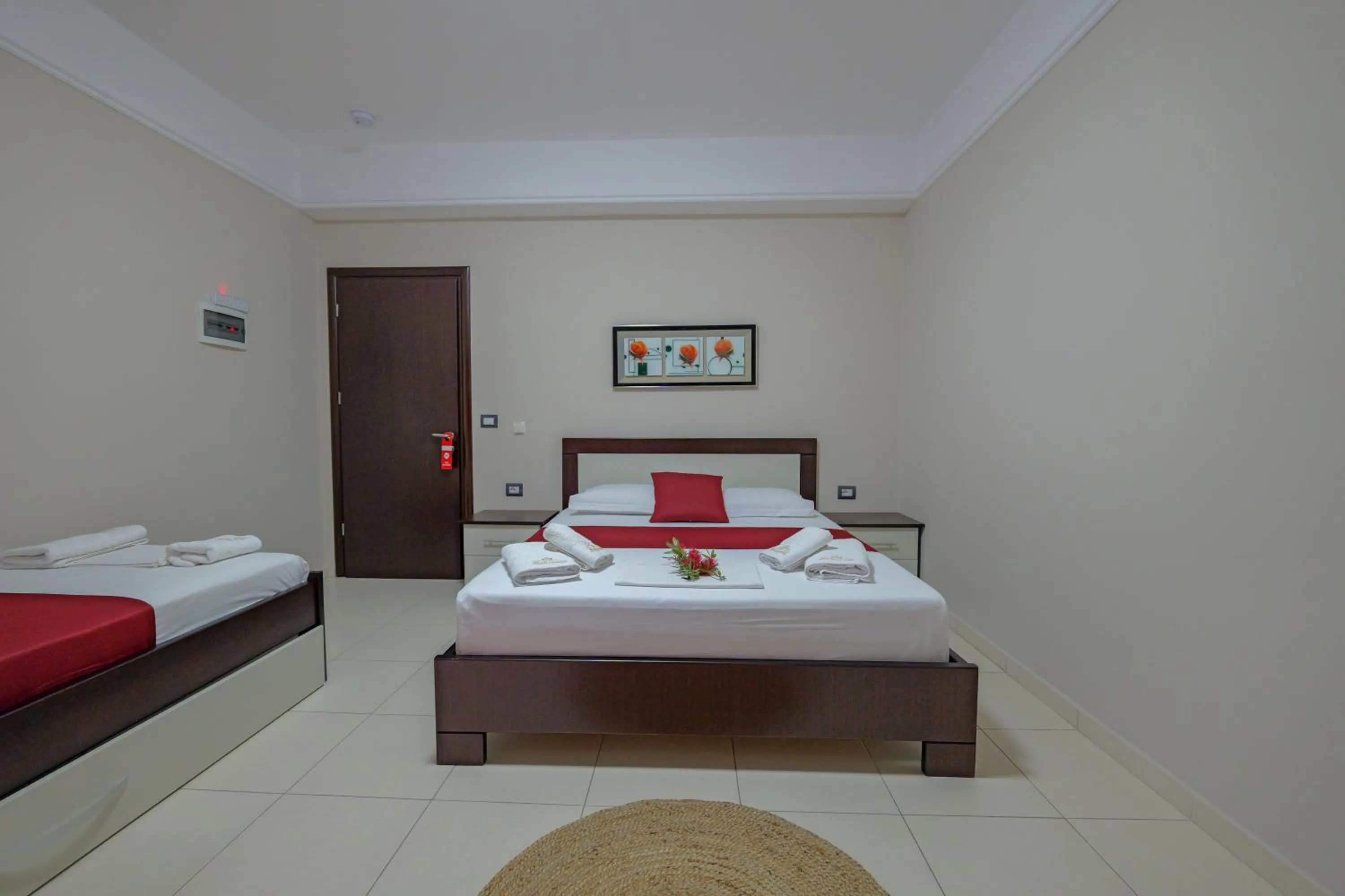 Bed in Heksamil Hotel