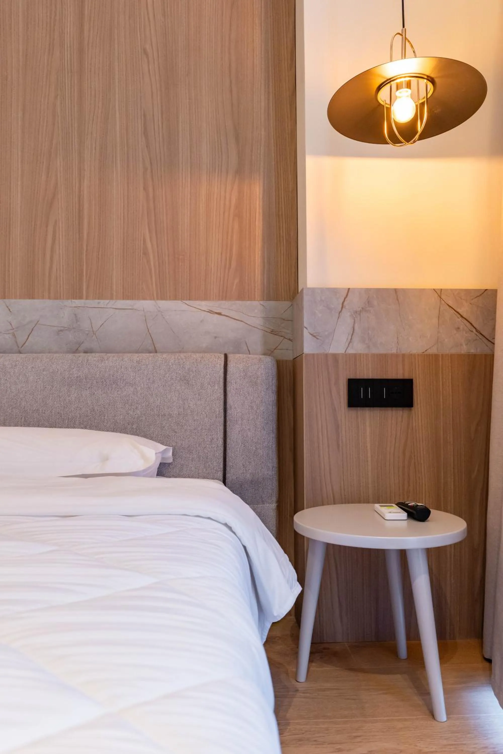 Bed in Heksamil Hotel