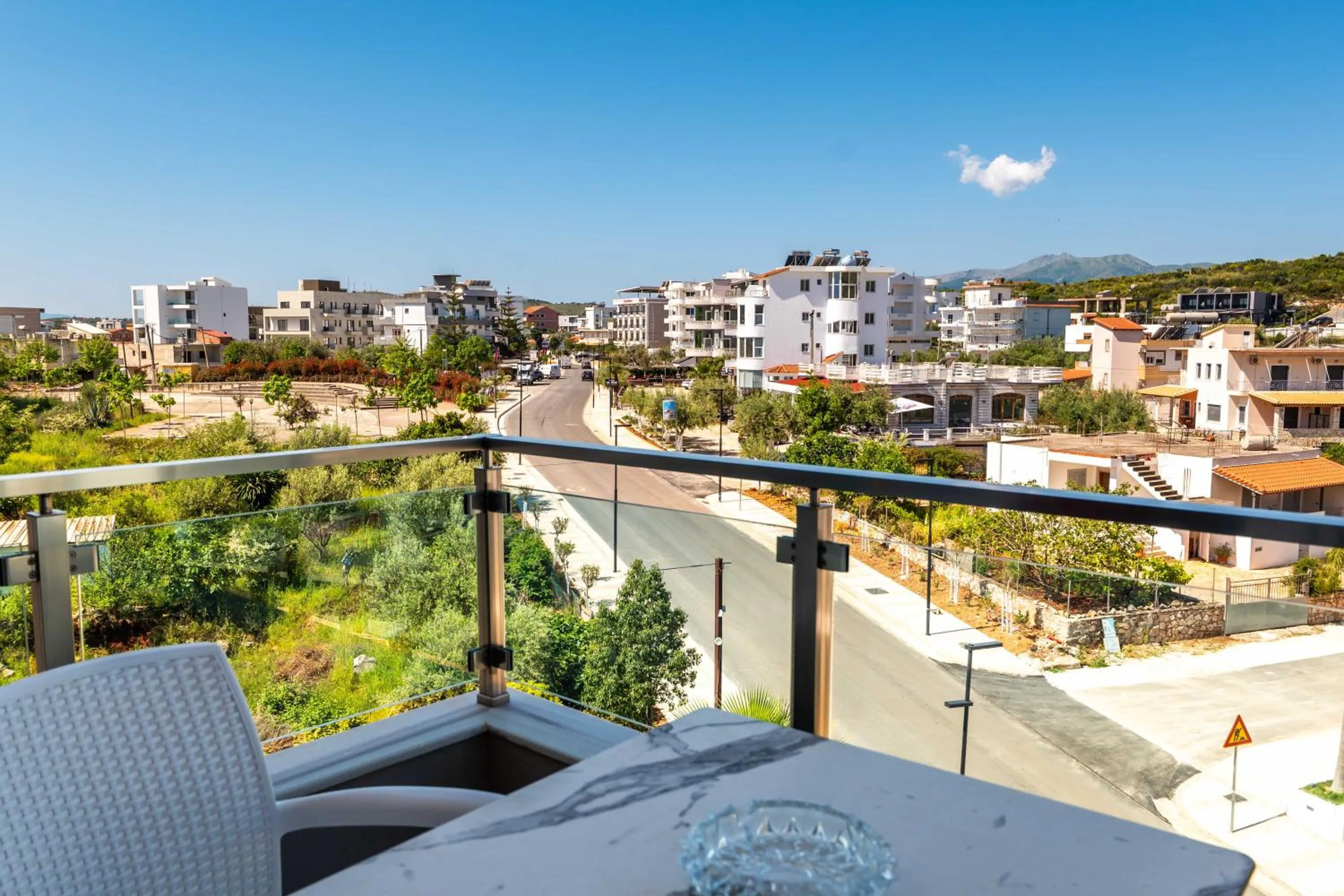Balcony/Terrace in Heksamil Hotel