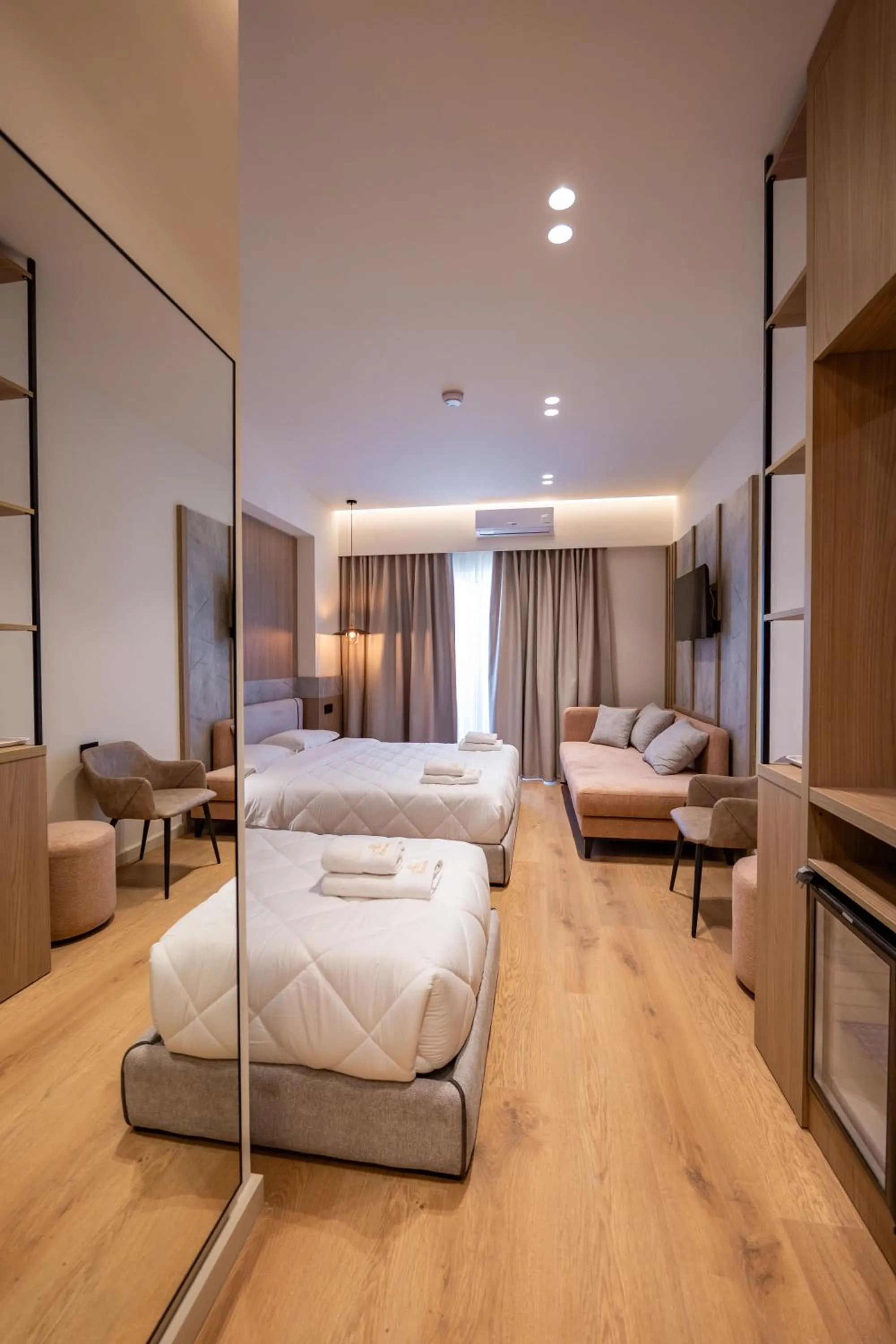 Bed in Heksamil Hotel