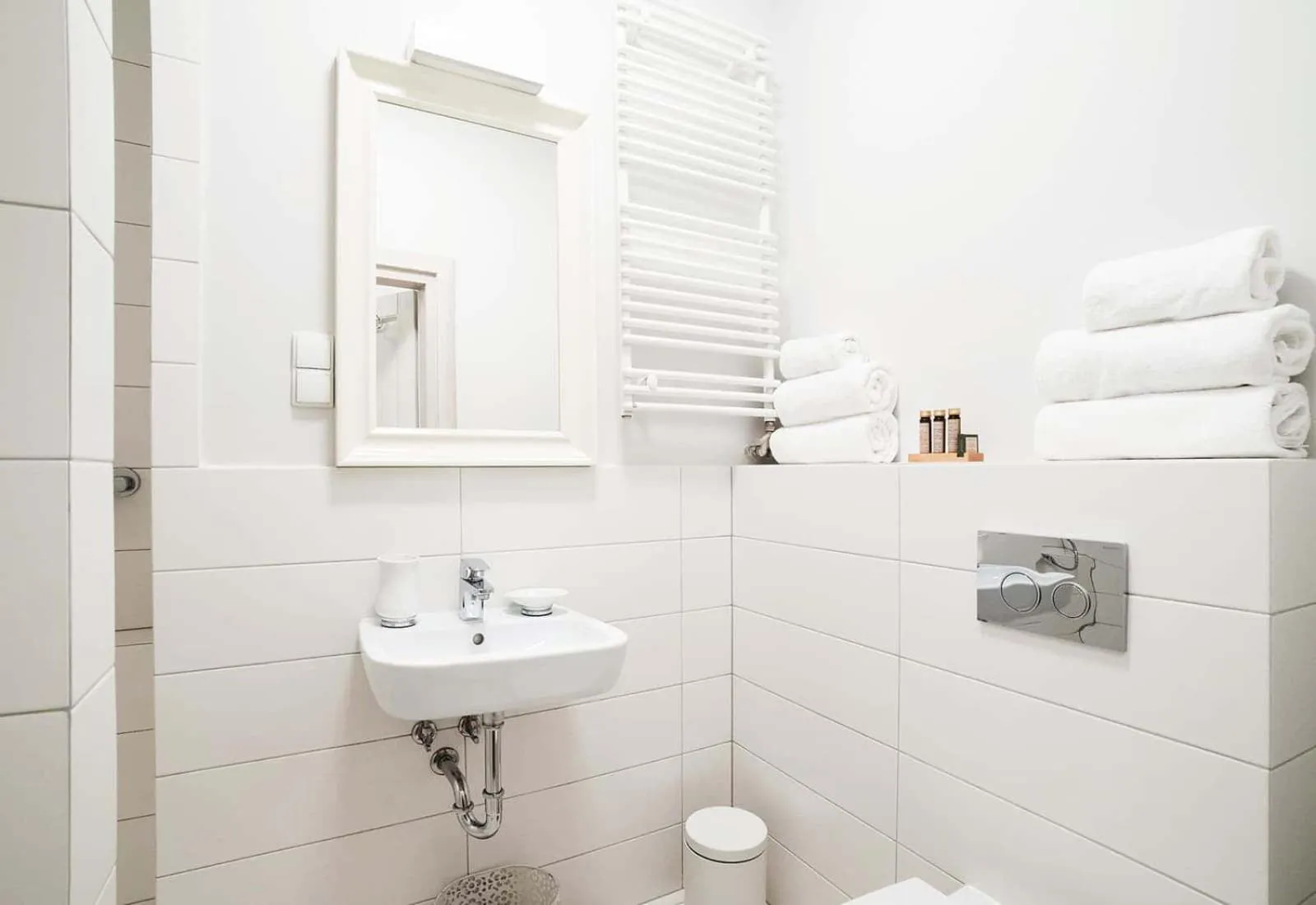 Shower in Too-Good Apartments