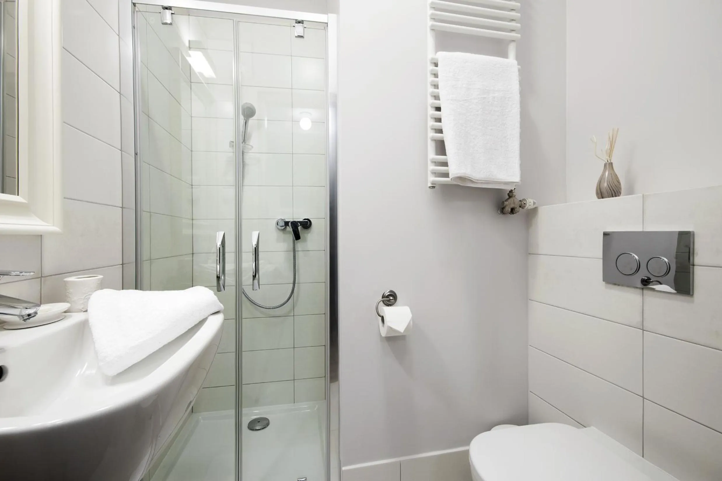 Shower in Too-Good Apartments