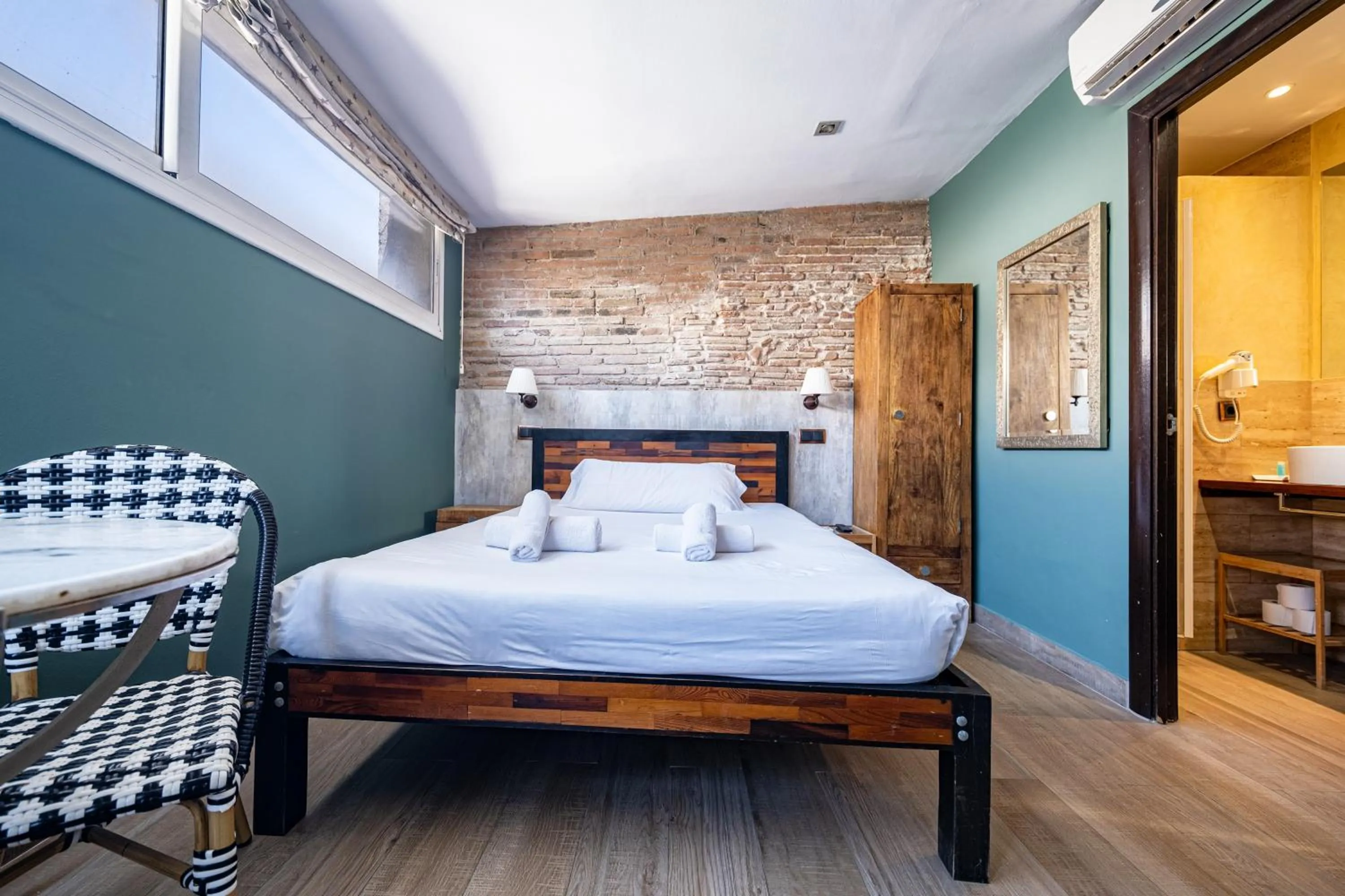 Photo of the whole room, Bed in AinB Born-Dames Apartments