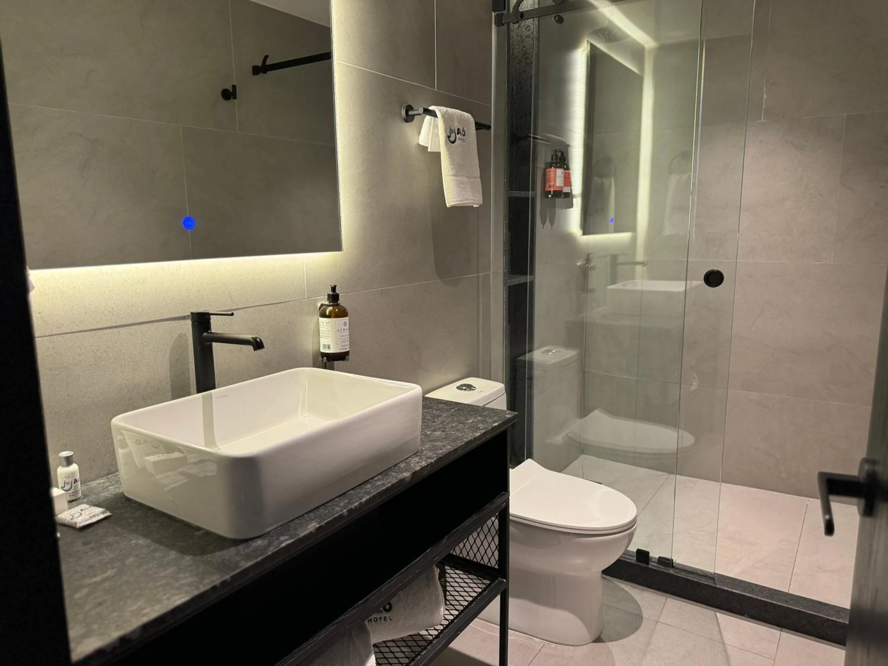 Toilet in Hotel Aló Degollado