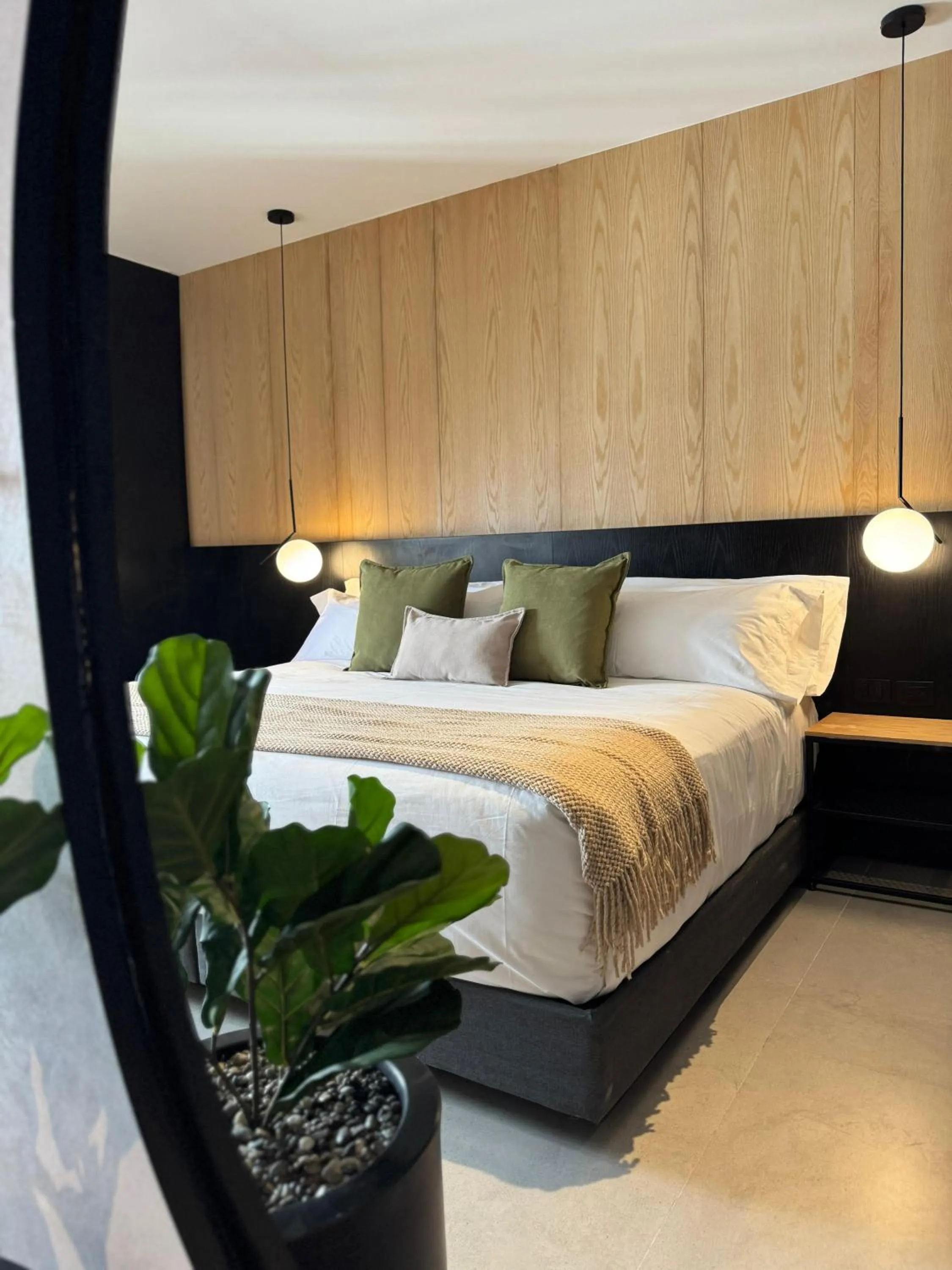 Bed in Hotel Aló Degollado