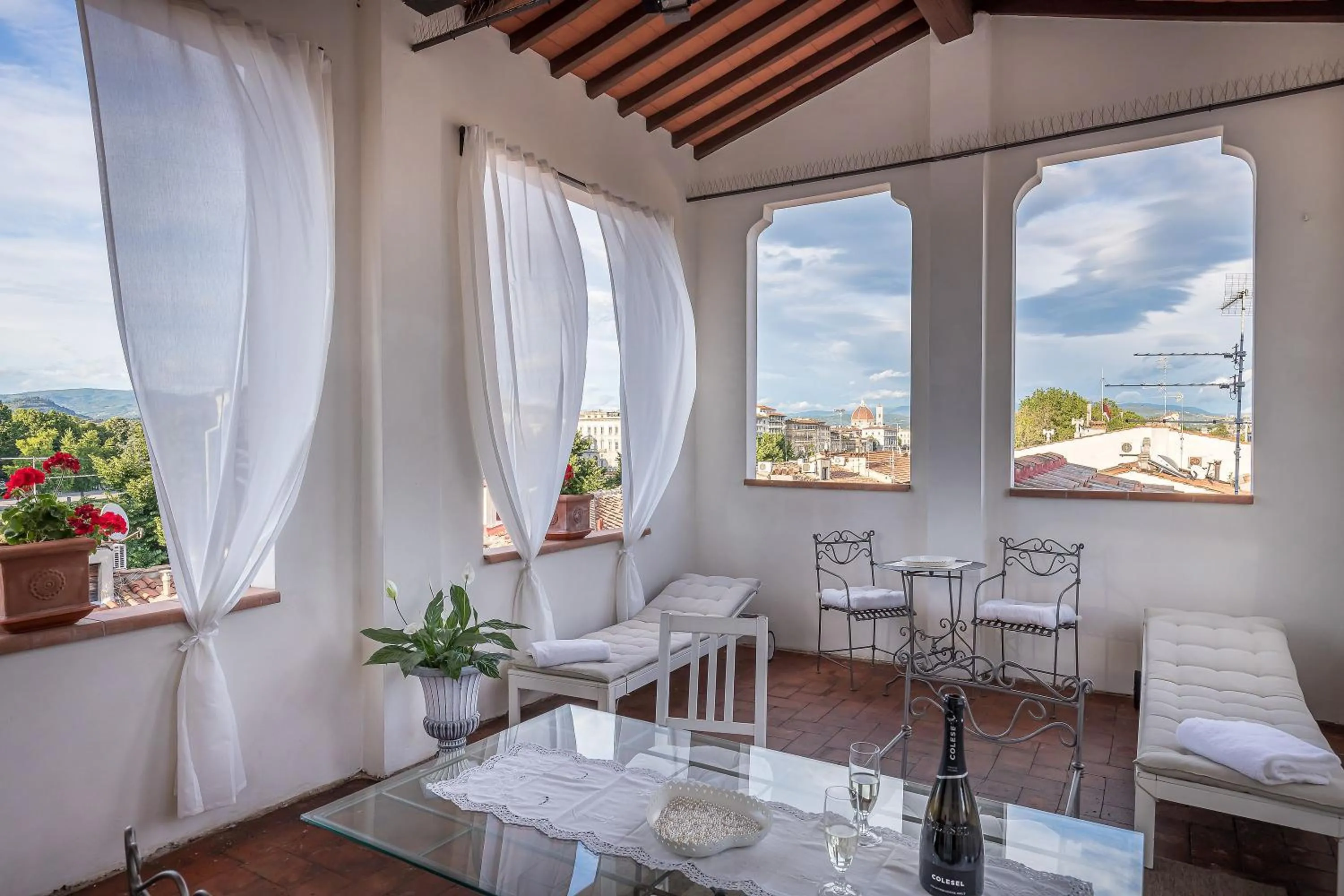 Balcony/Terrace in Dimora Bandinelli