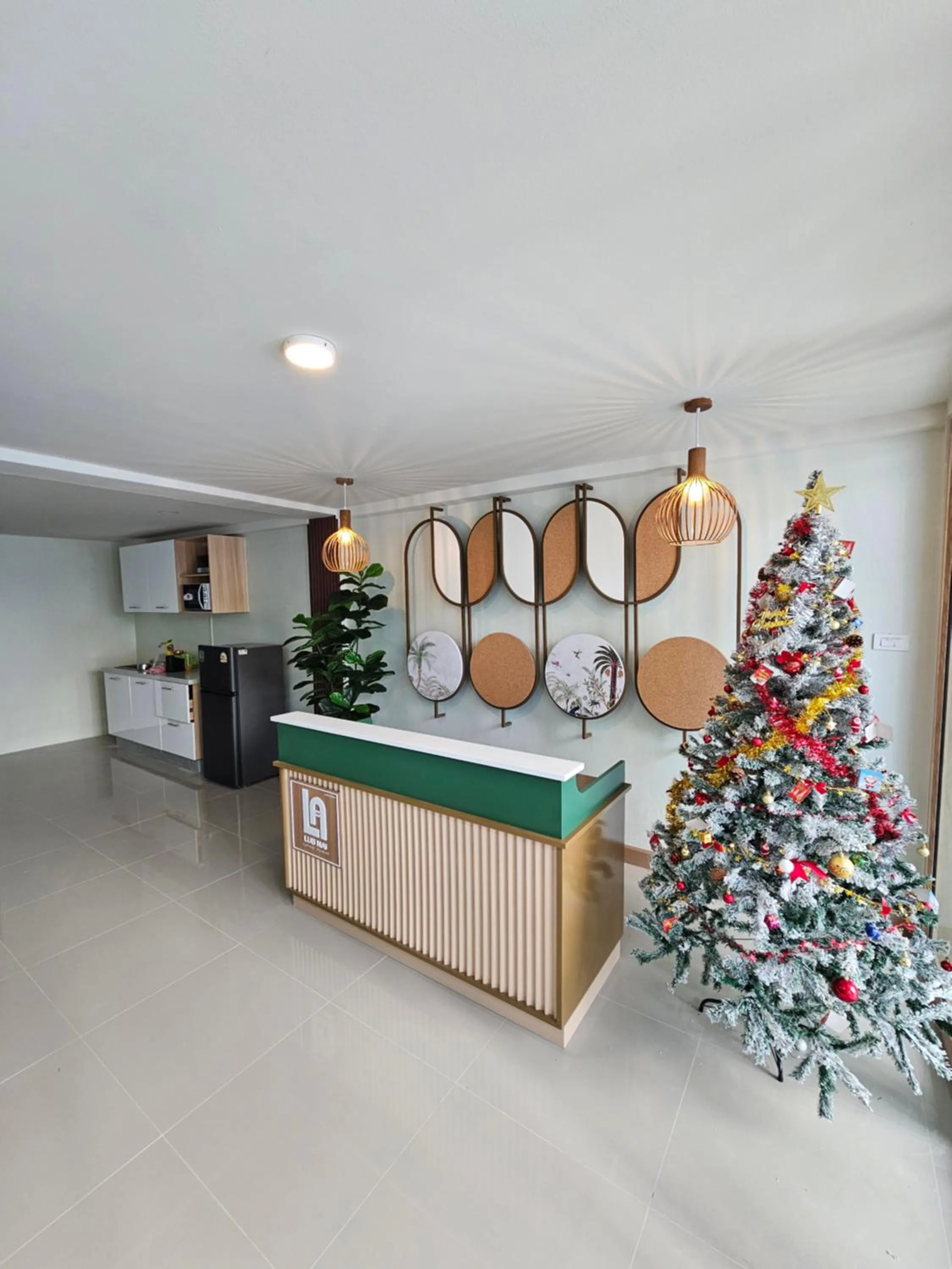 Lobby or reception in Lub Nai Hostel