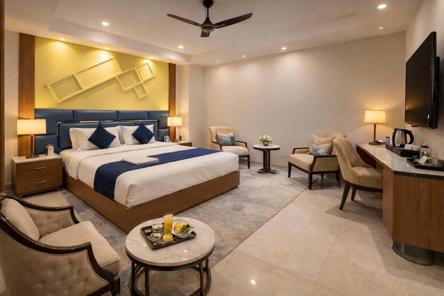 Bedroom, Bed in Hotel Nova Inn Near Delhi Airport With Free Airport Drop