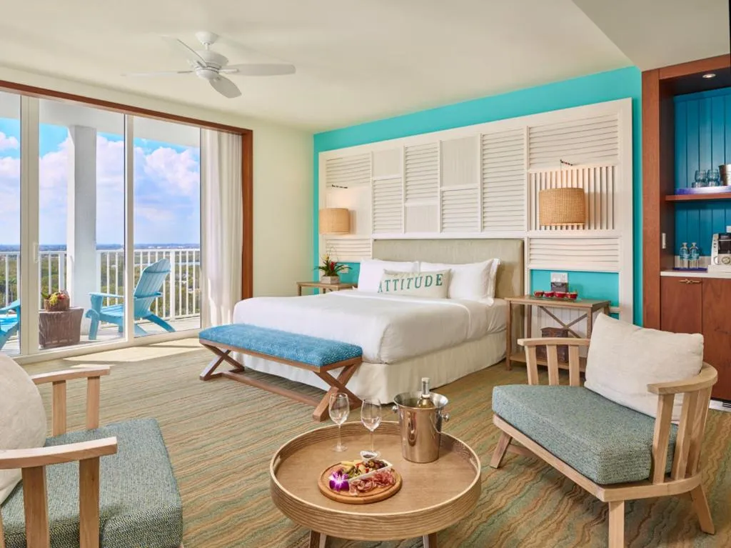 Bed in Margaritaville Hollywood Beach Resort