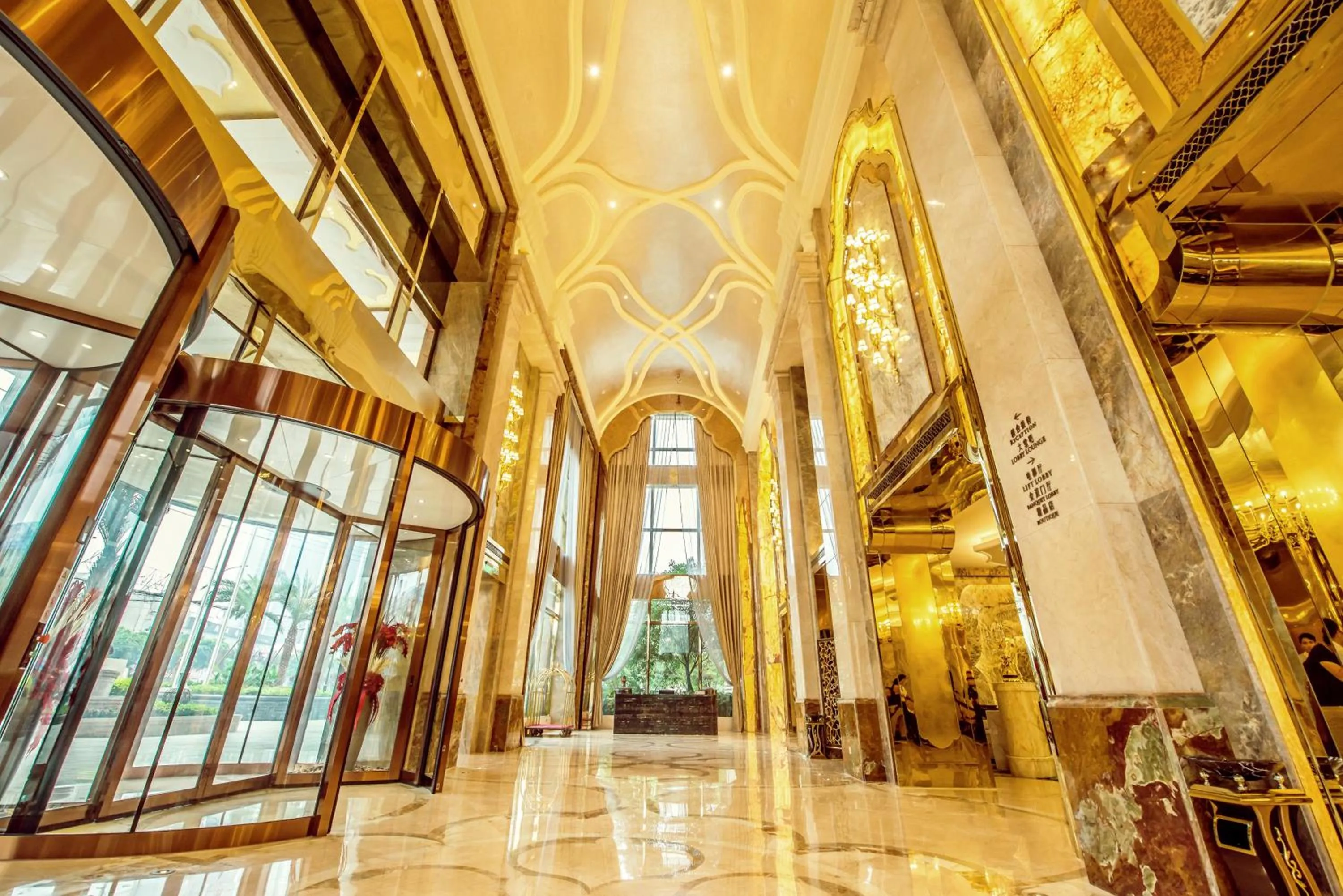 Lobby or reception in Chengdu Jin Yun Hotel
