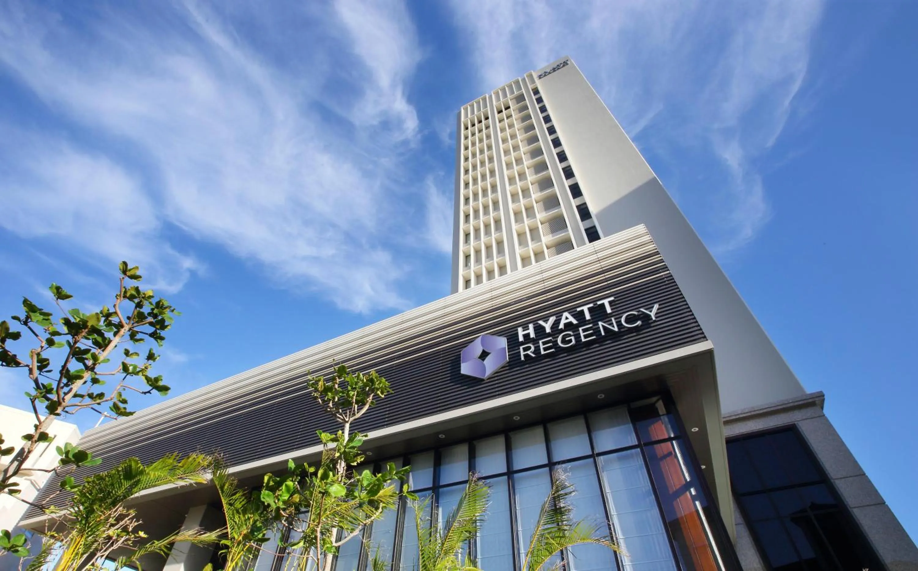 Property building in Hyatt Regency Naha, Okinawa