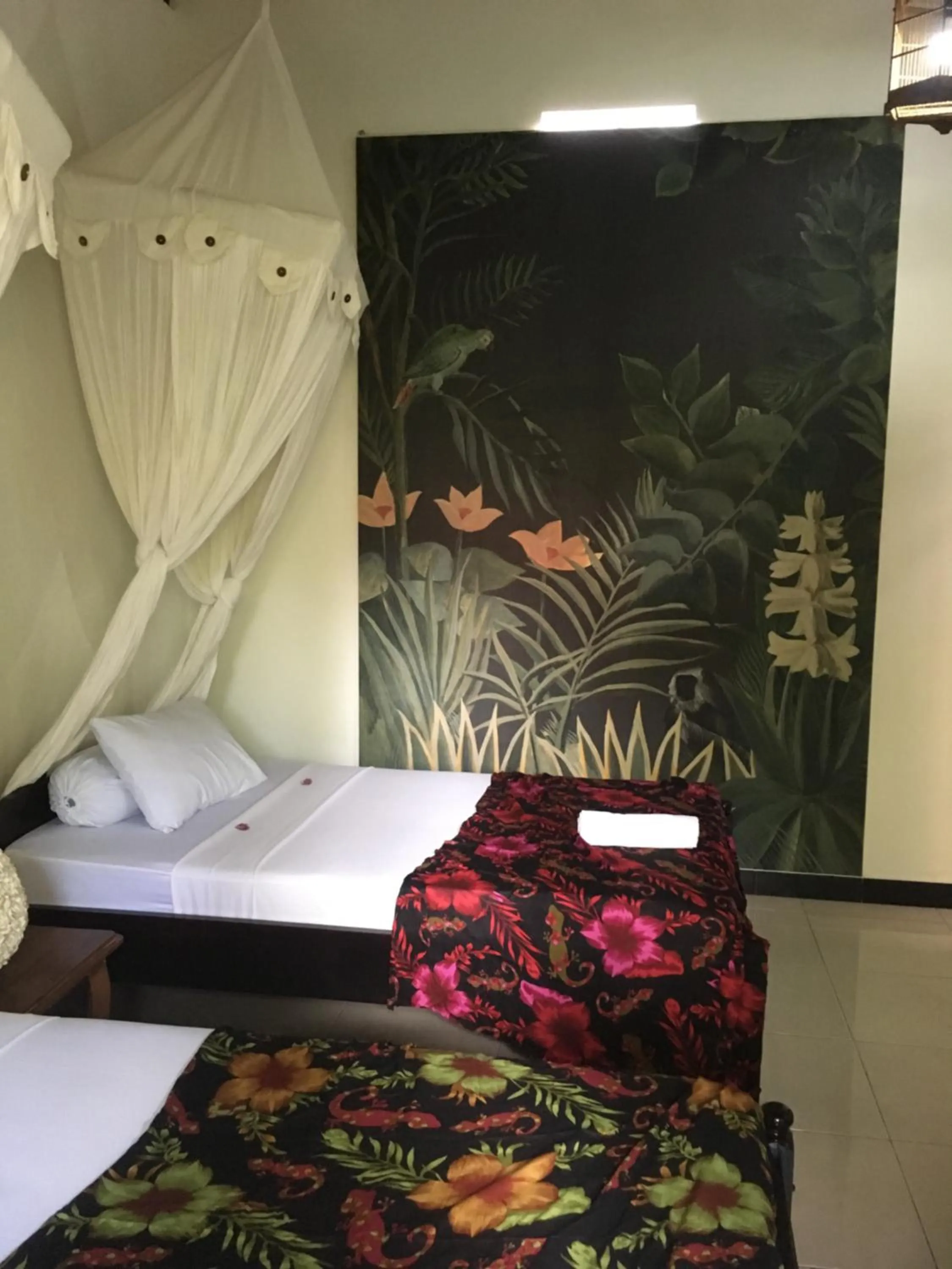 Bed in Gili Nyepi