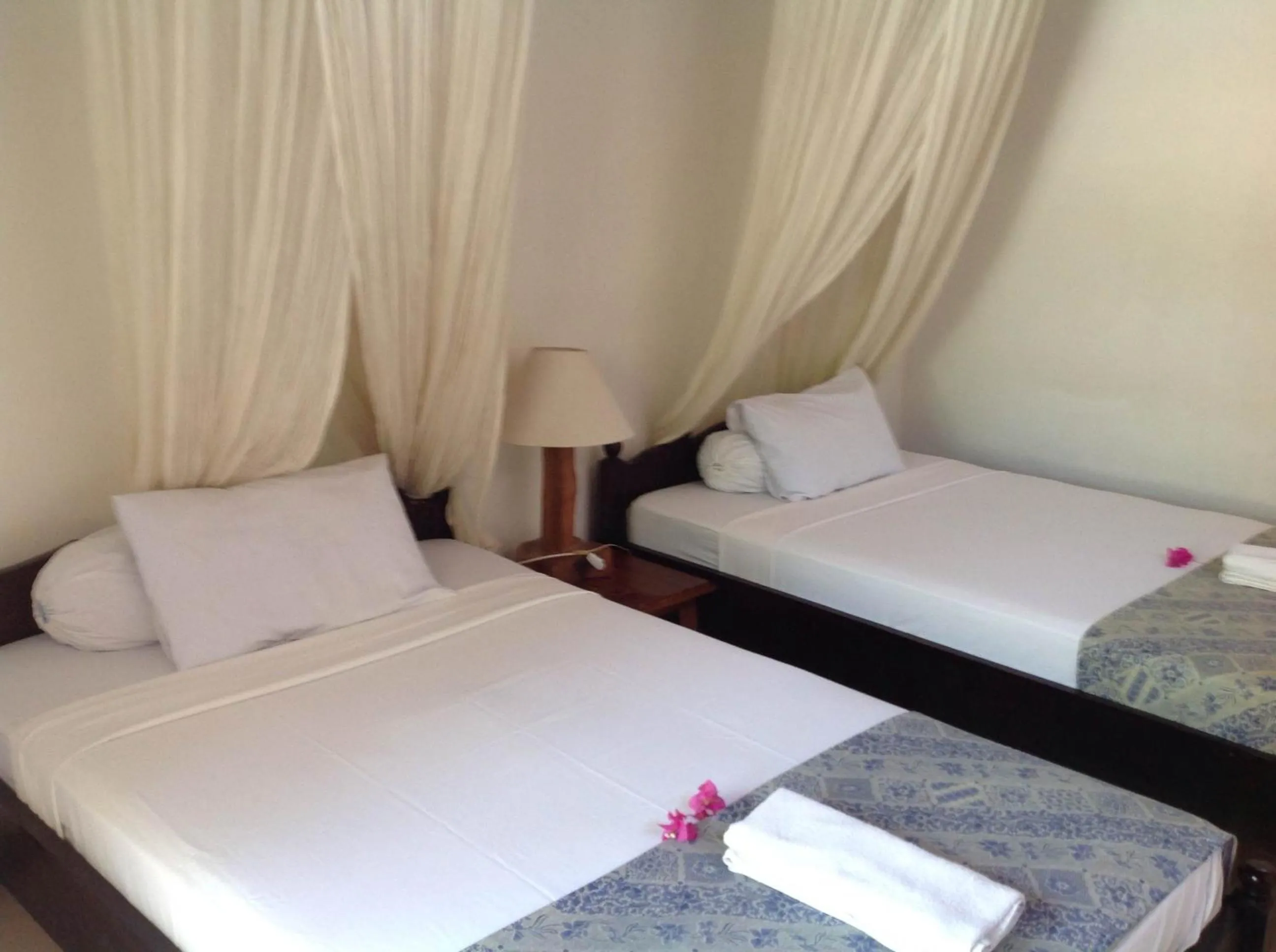 Bed in Gili Nyepi
