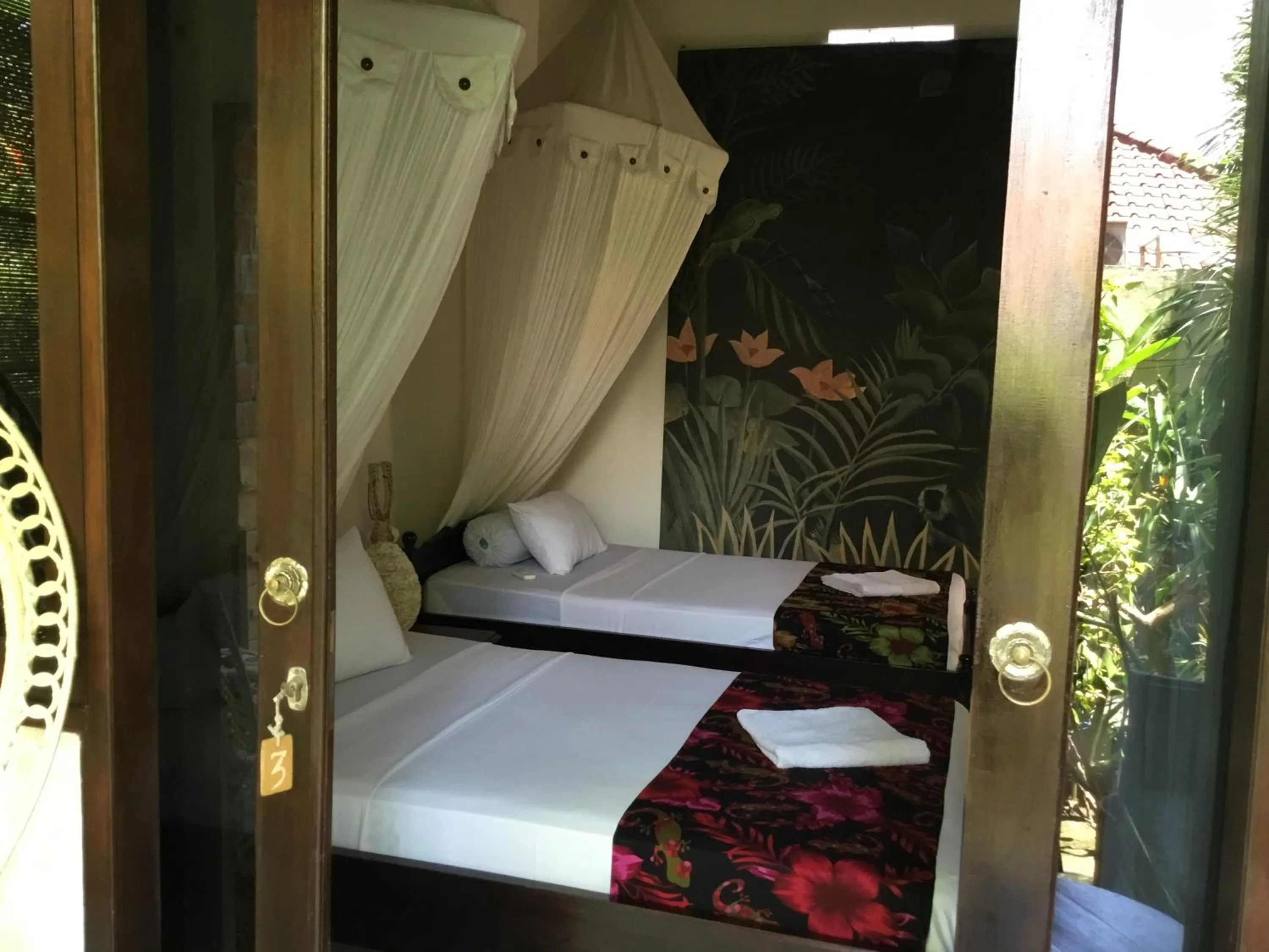 Bed in Gili Nyepi