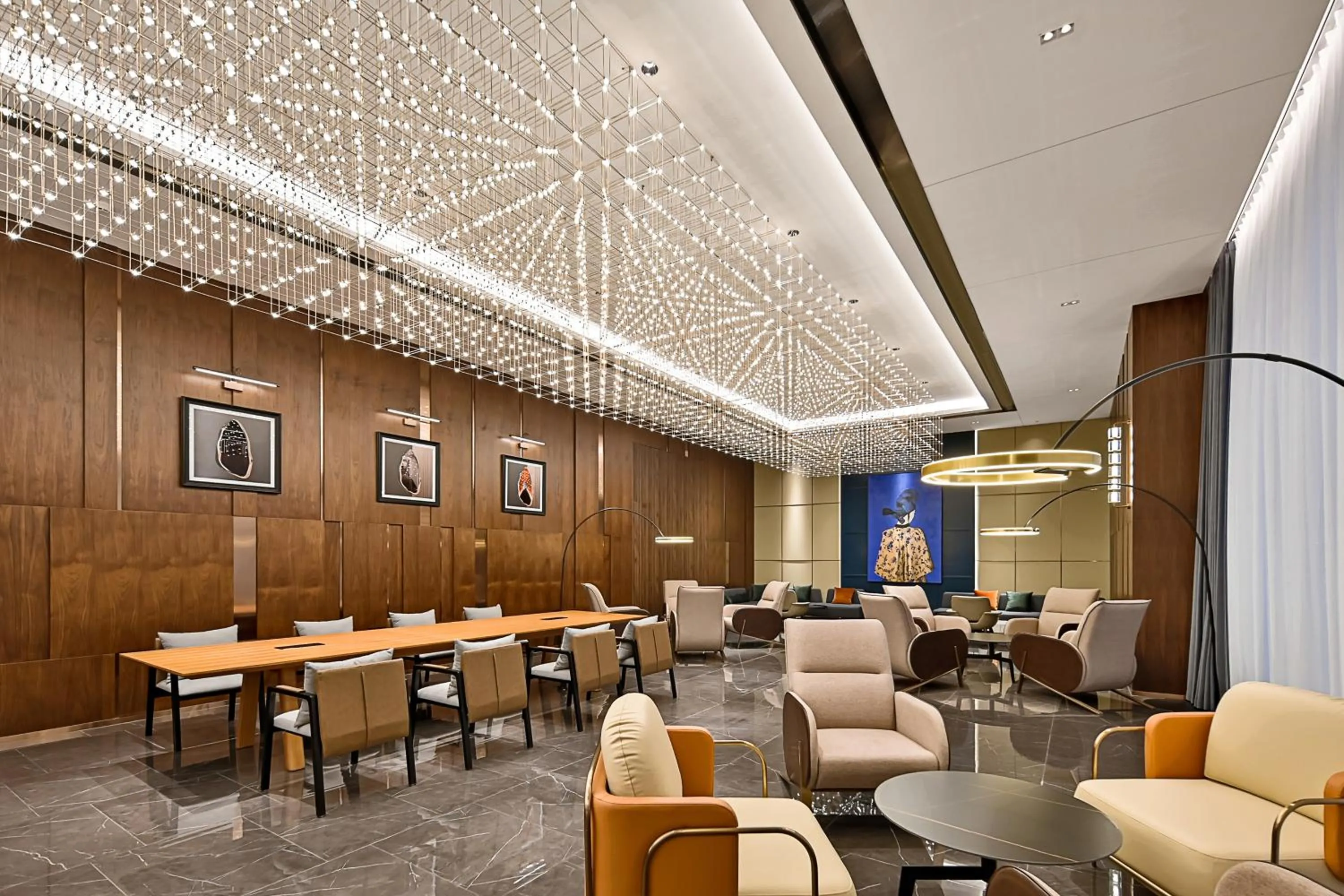 Seating area in Shanghai Hongqiao Yankuang Tulip Hotel