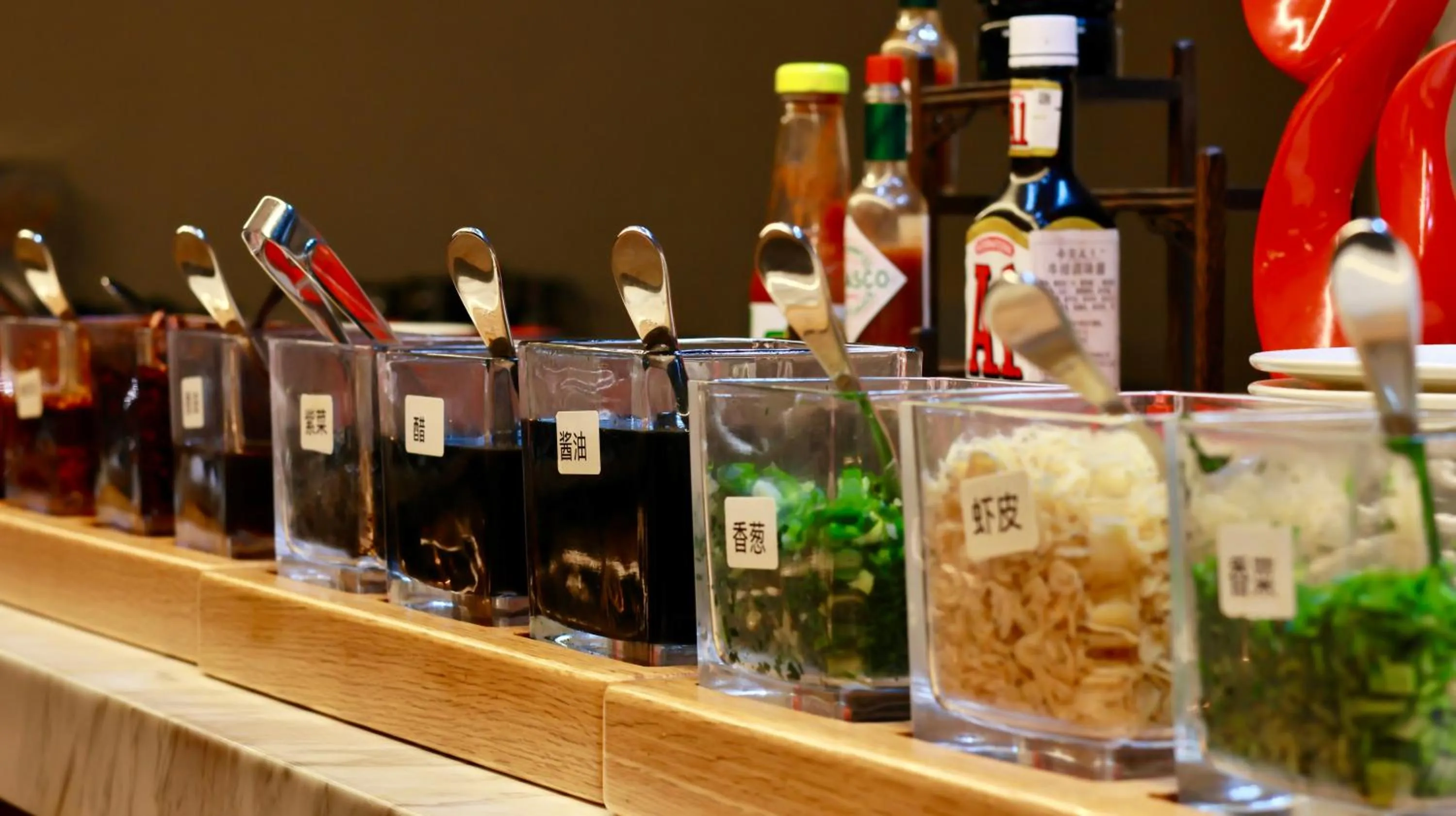 Buffet breakfast in Shanghai Hongqiao Yankuang Tulip Hotel