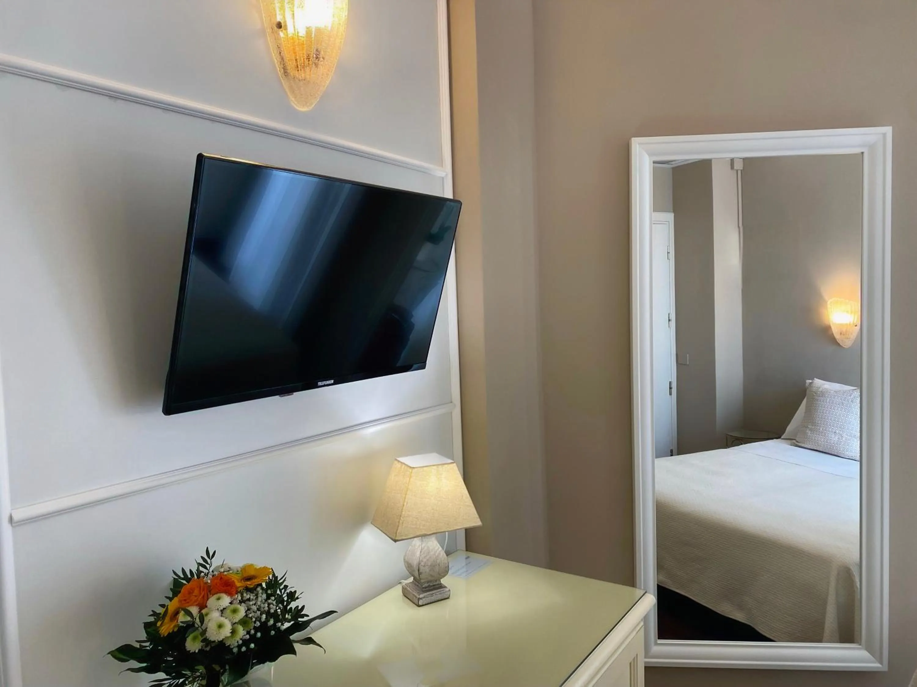 Bed in Hotel Admiral - on the beach