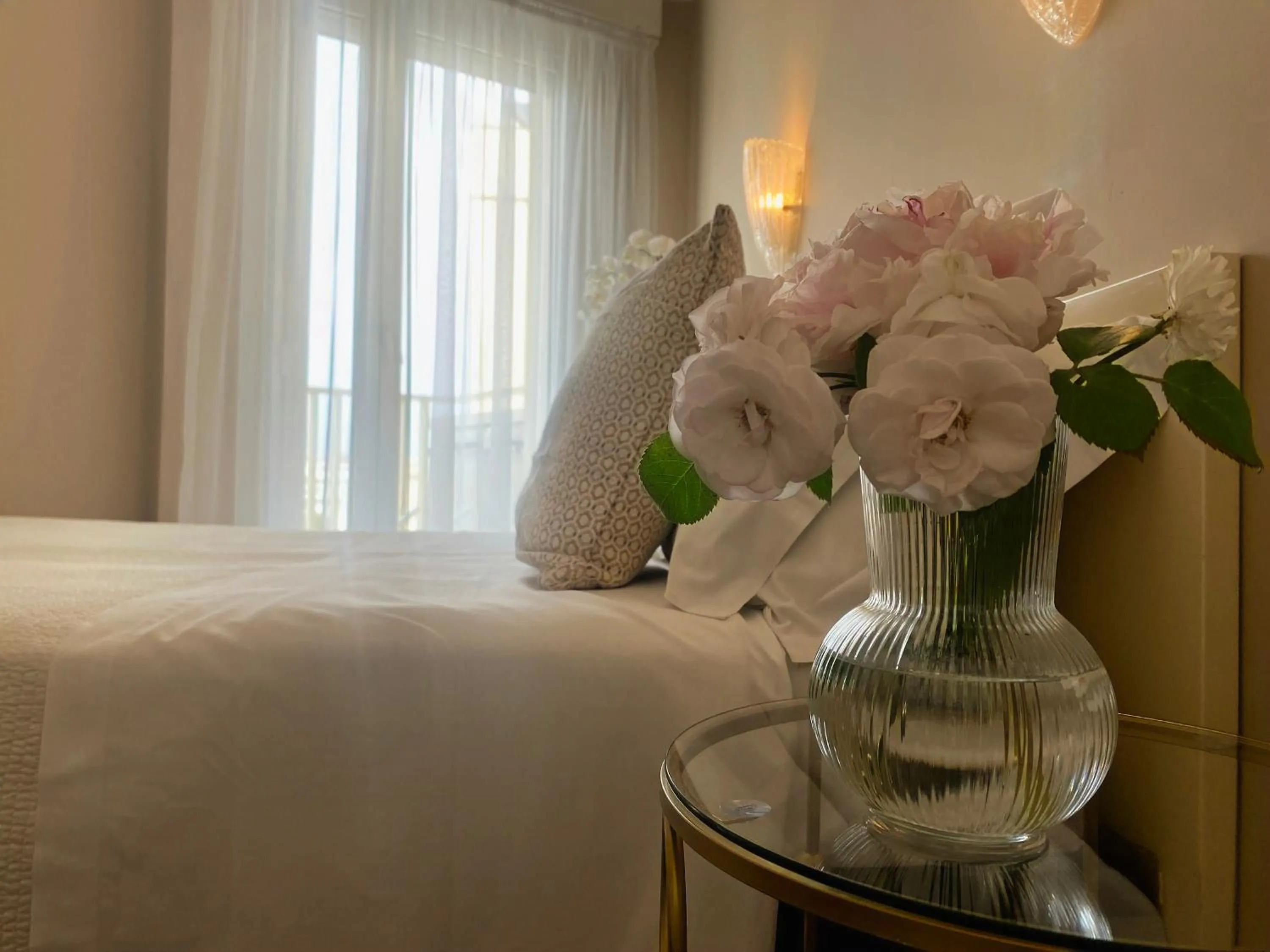 Bed in Hotel Admiral - on the beach