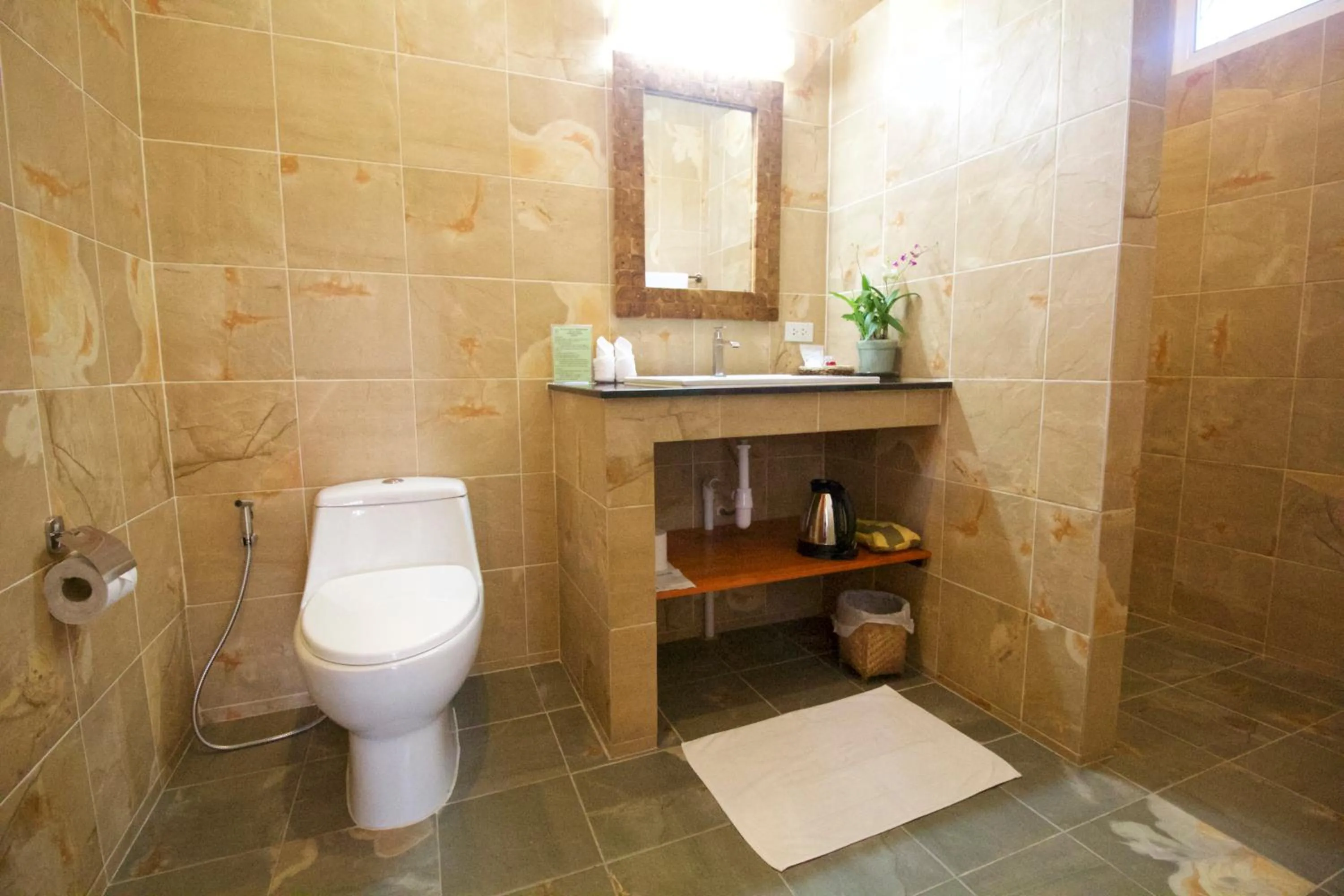 Bathroom in Monoceros Resort