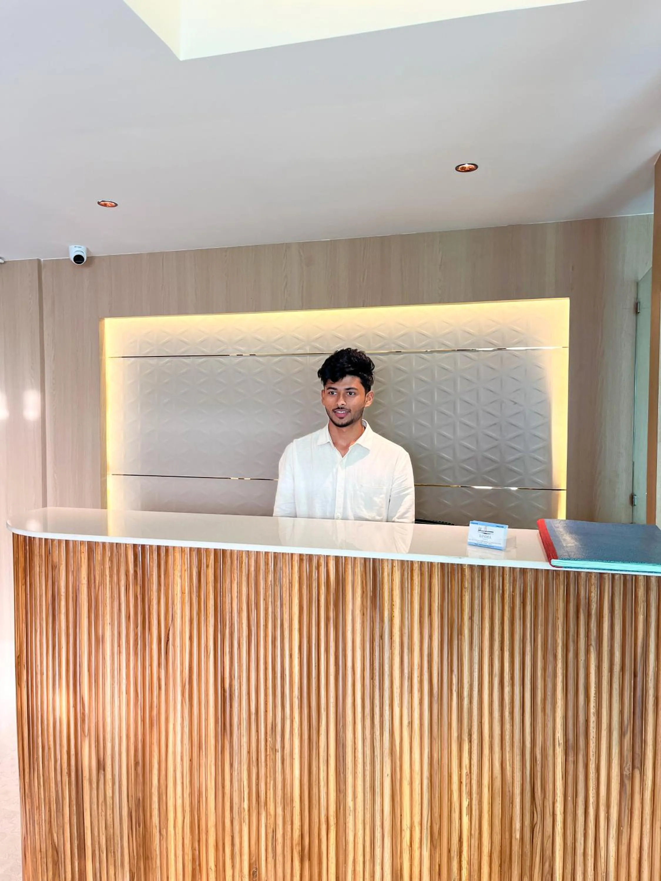 Lobby or reception in Bandra Stays