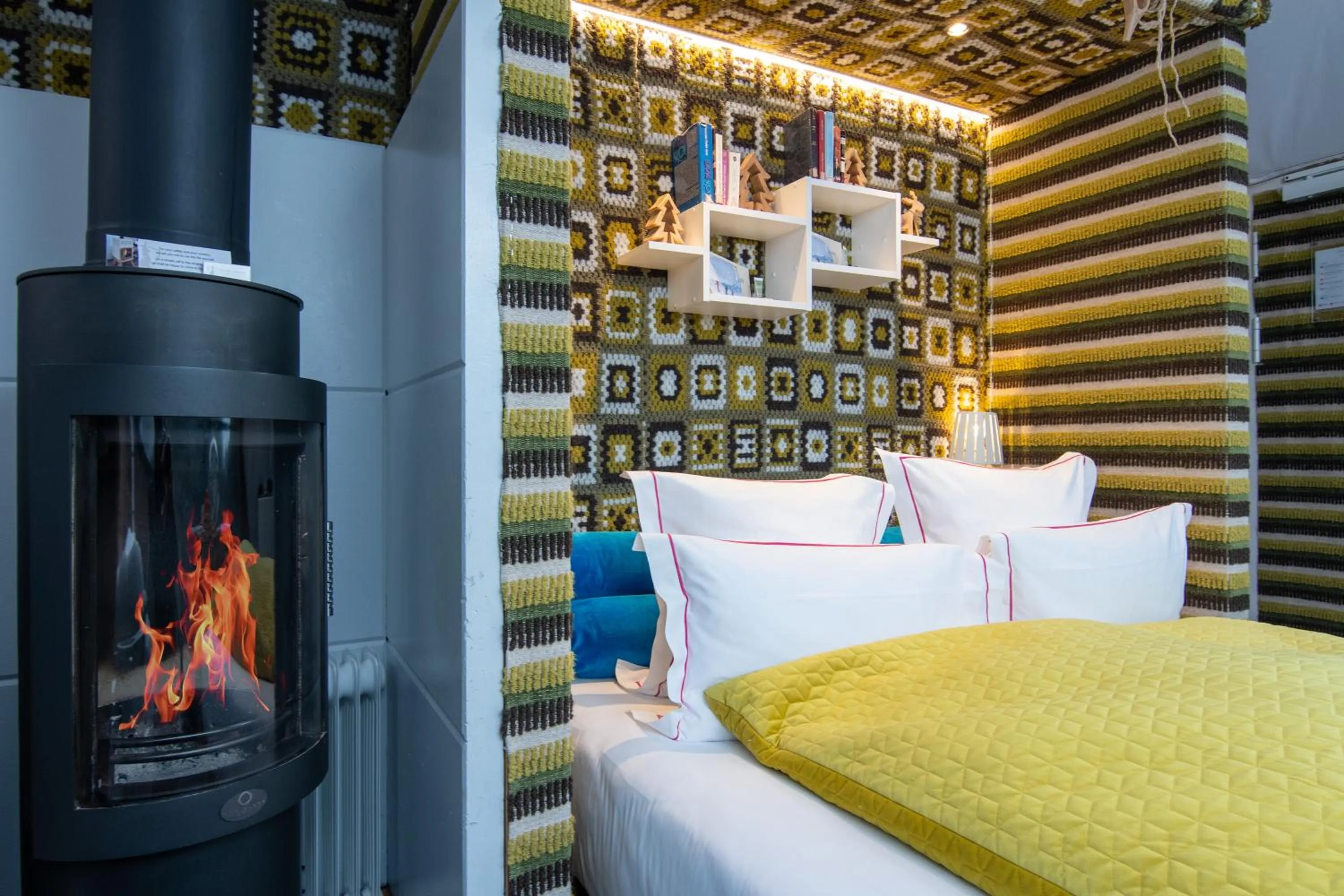 Bed in Hotel Pashmina Le Refuge