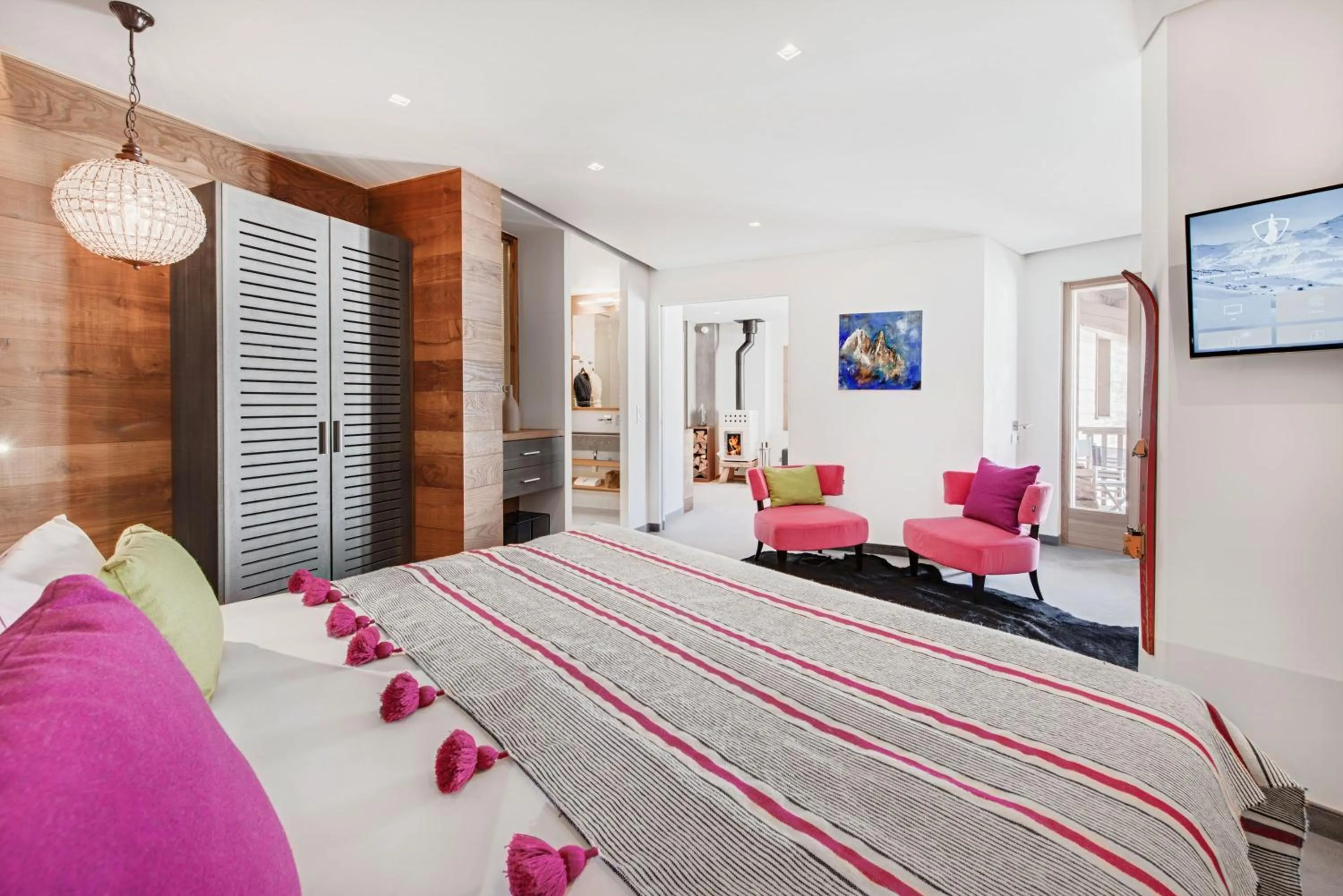 Bed in Hotel Pashmina Le Refuge