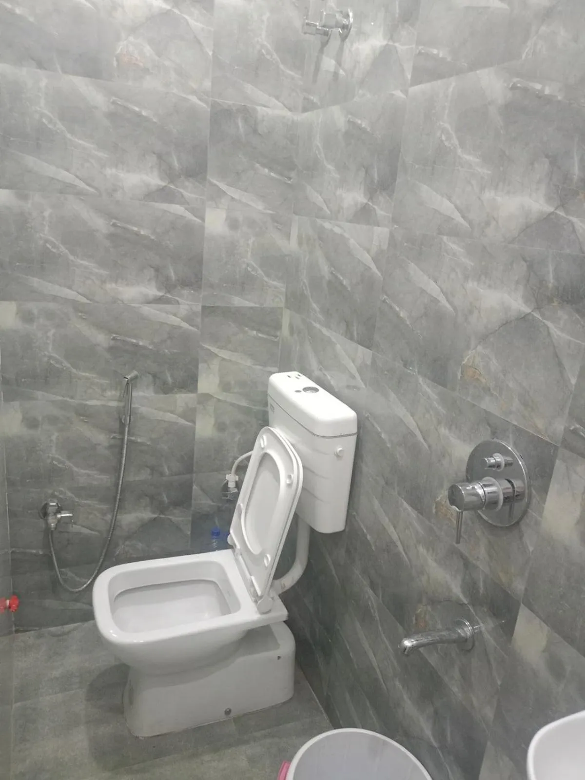 Toilet in Kashi Ganga Guest House