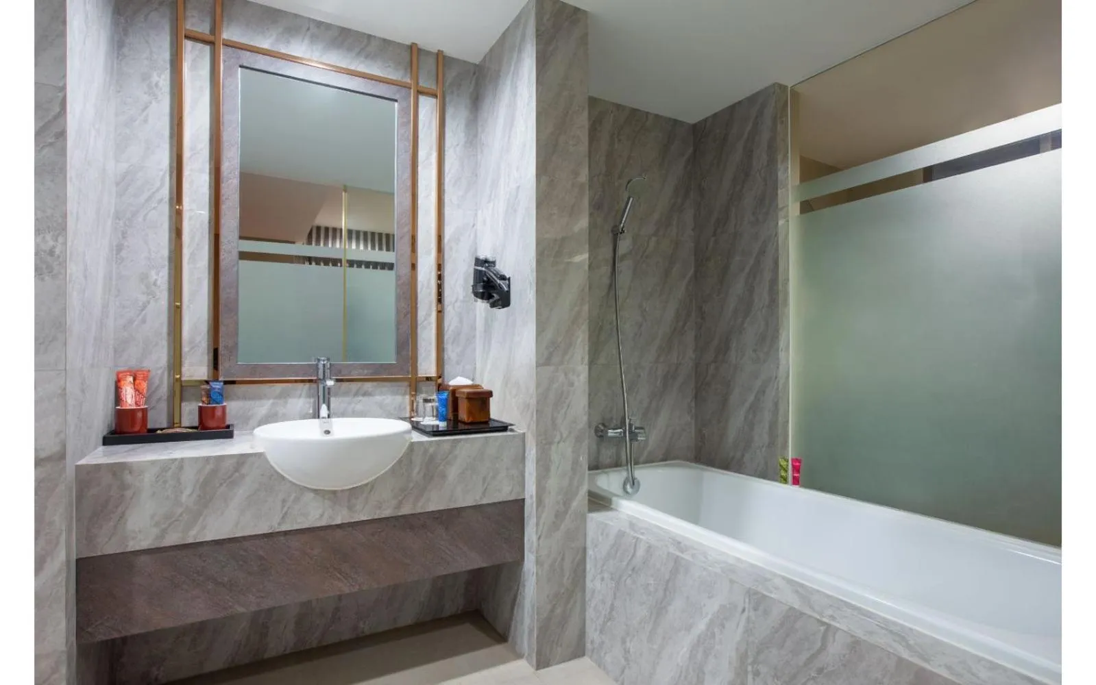 Bathroom, Bed in The Alana Hotel & Conference Center Malioboro Yogyakarta by ASTON