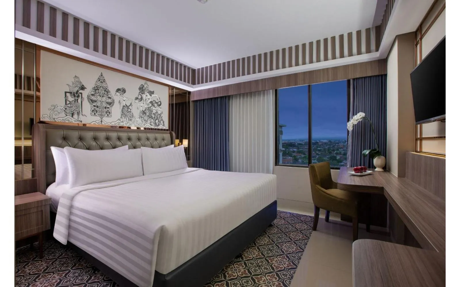 Bedroom, Bed in The Alana Hotel & Conference Center Malioboro Yogyakarta by ASTON