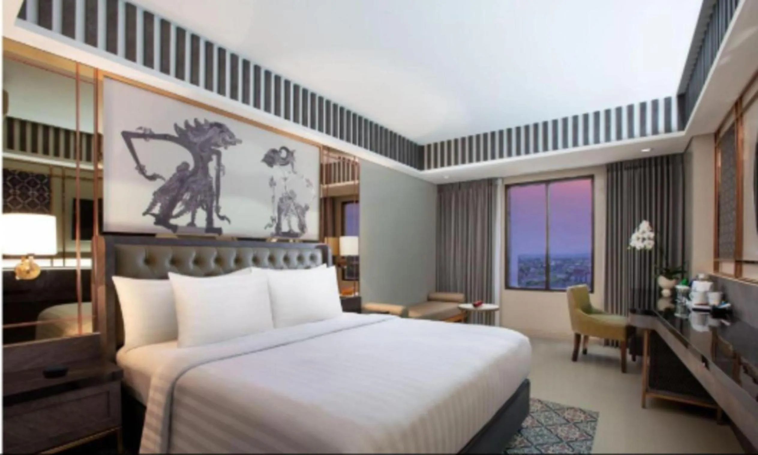 Bedroom, Bed in The Alana Hotel & Conference Center Malioboro Yogyakarta by ASTON