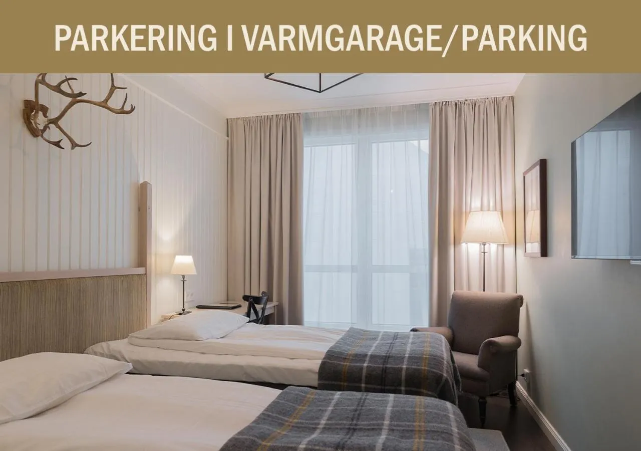 Parking, Bed in Hotel Bishops Arms Piteå