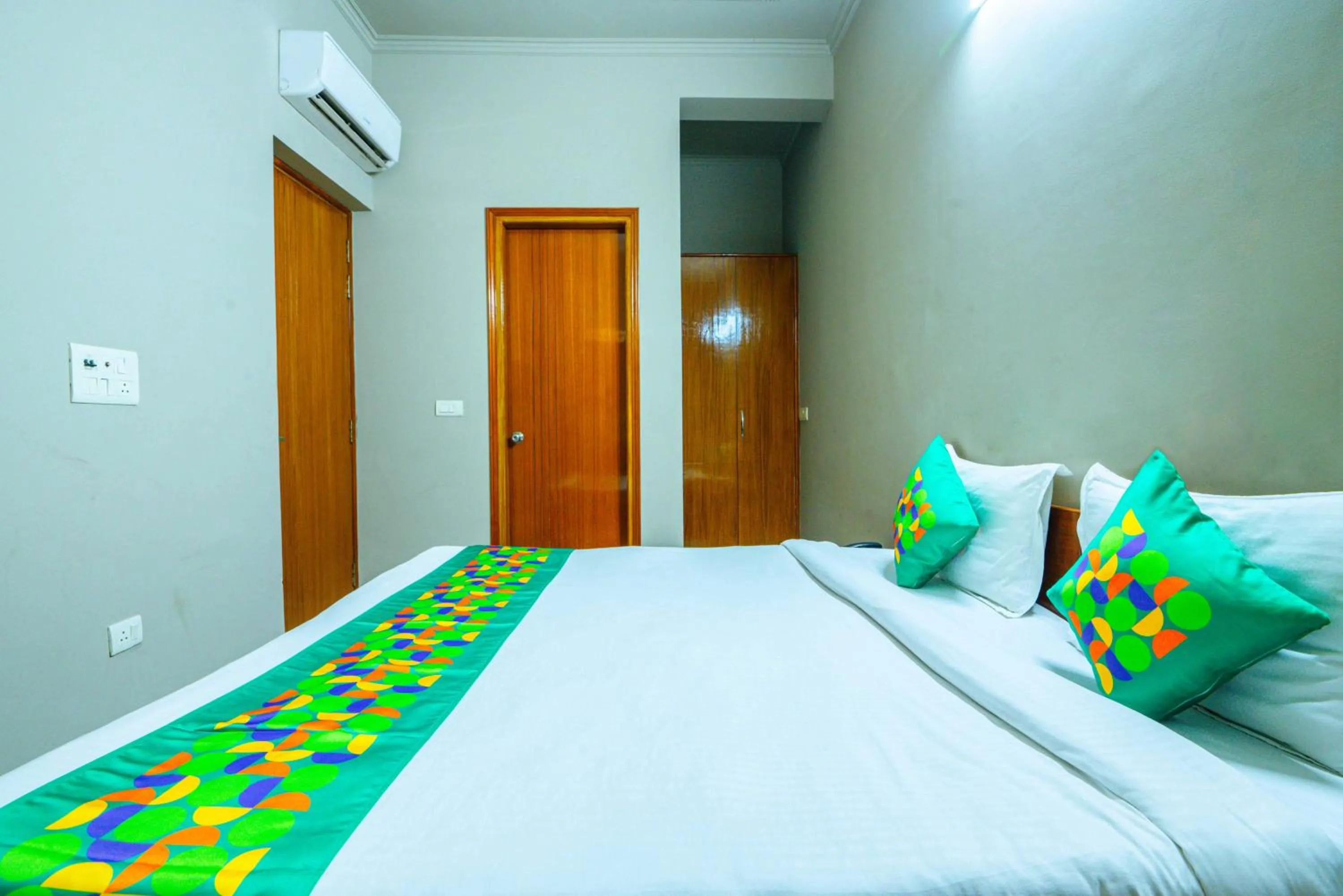 Bedroom, Bed in Treebo Royal City