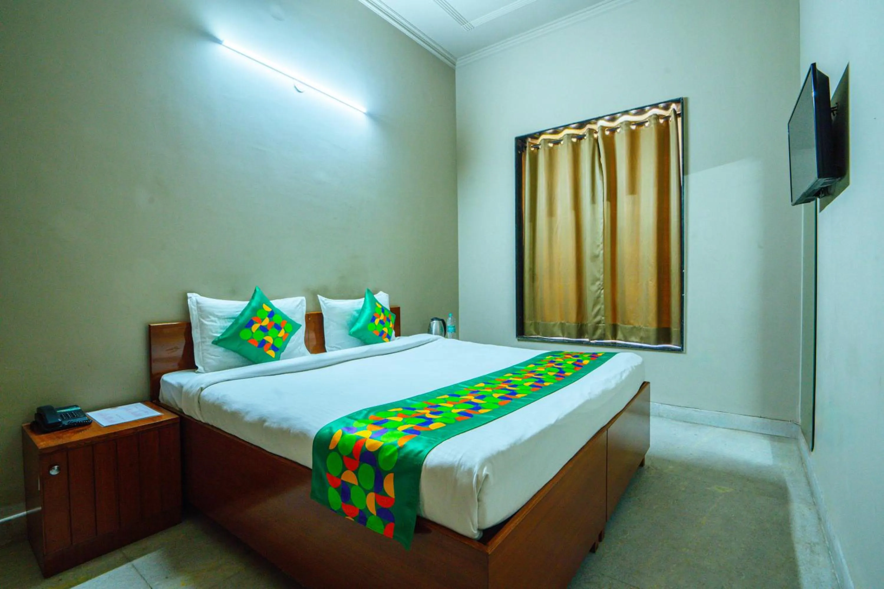 Bedroom, Bed in Treebo Royal City