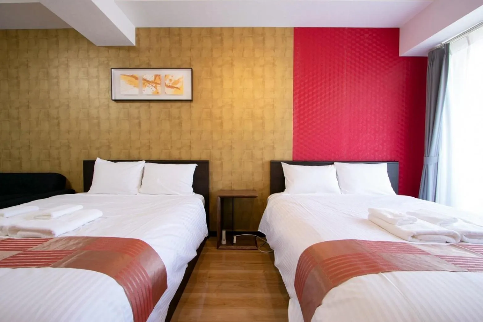 Bed in Randor Residence Tokyo Annex