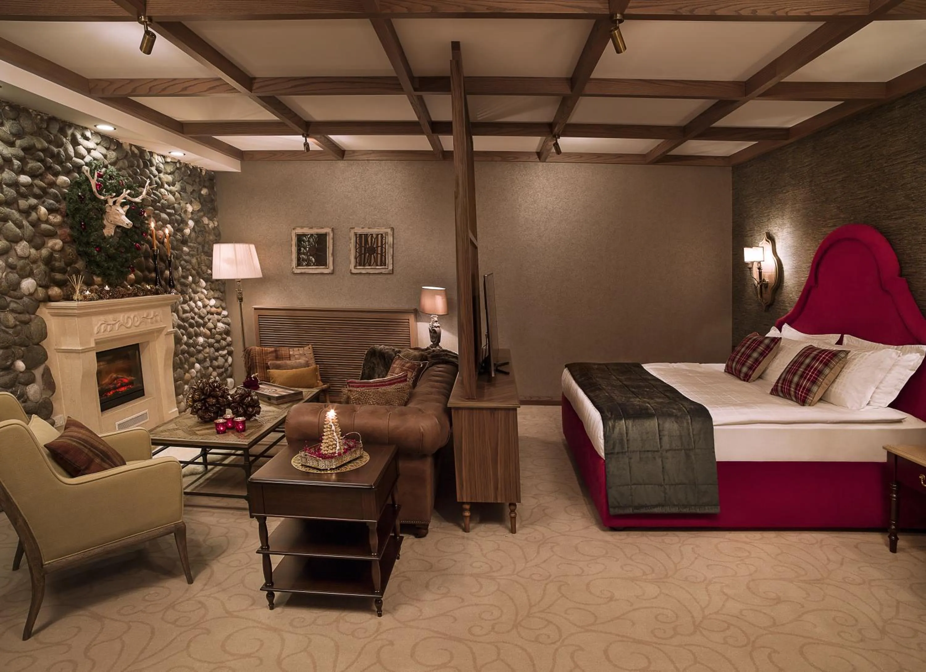 Coffee/tea facilities, Bed in Ağaoğlu My Mountain