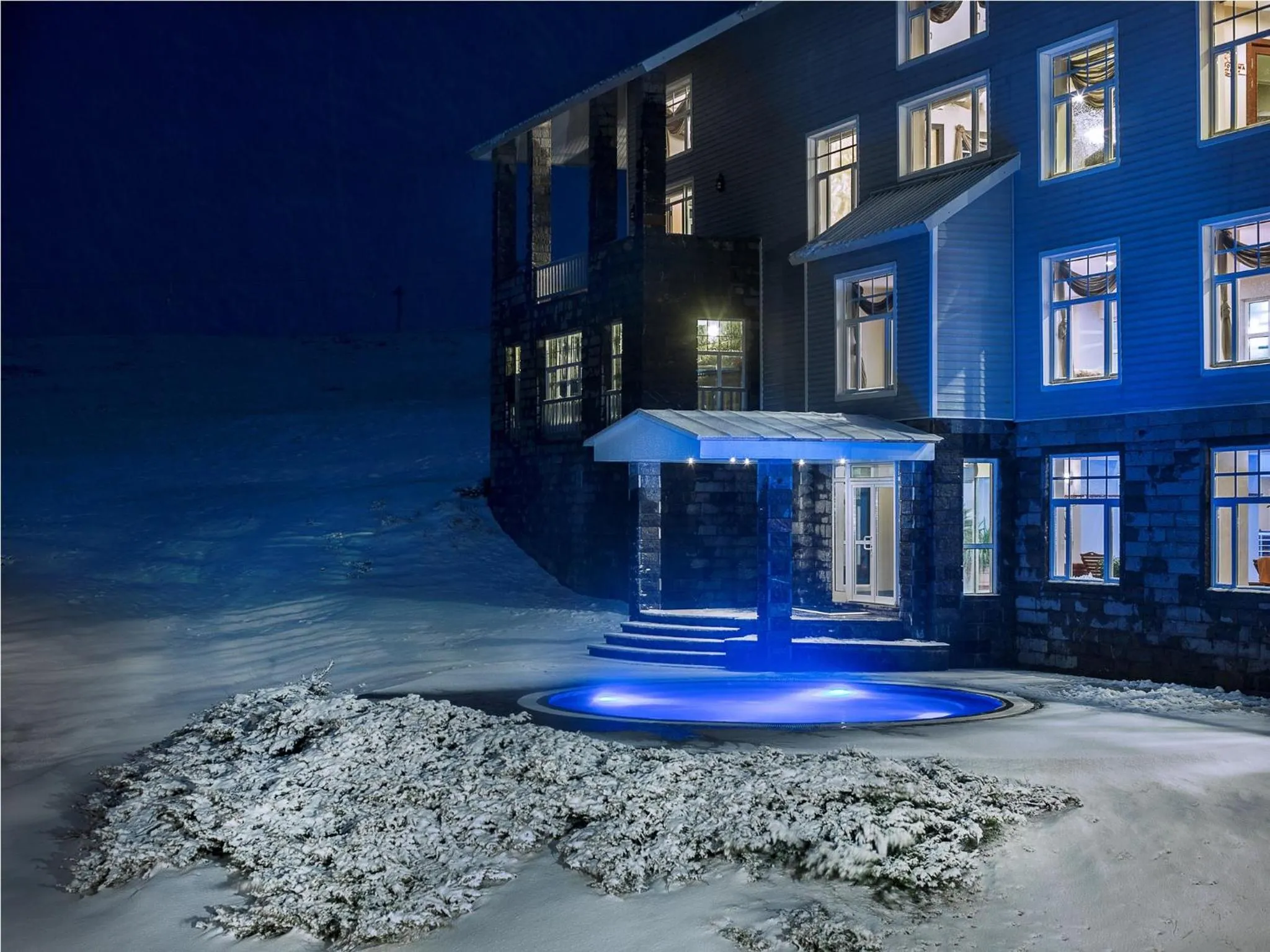 Night in Ağaoğlu My Mountain