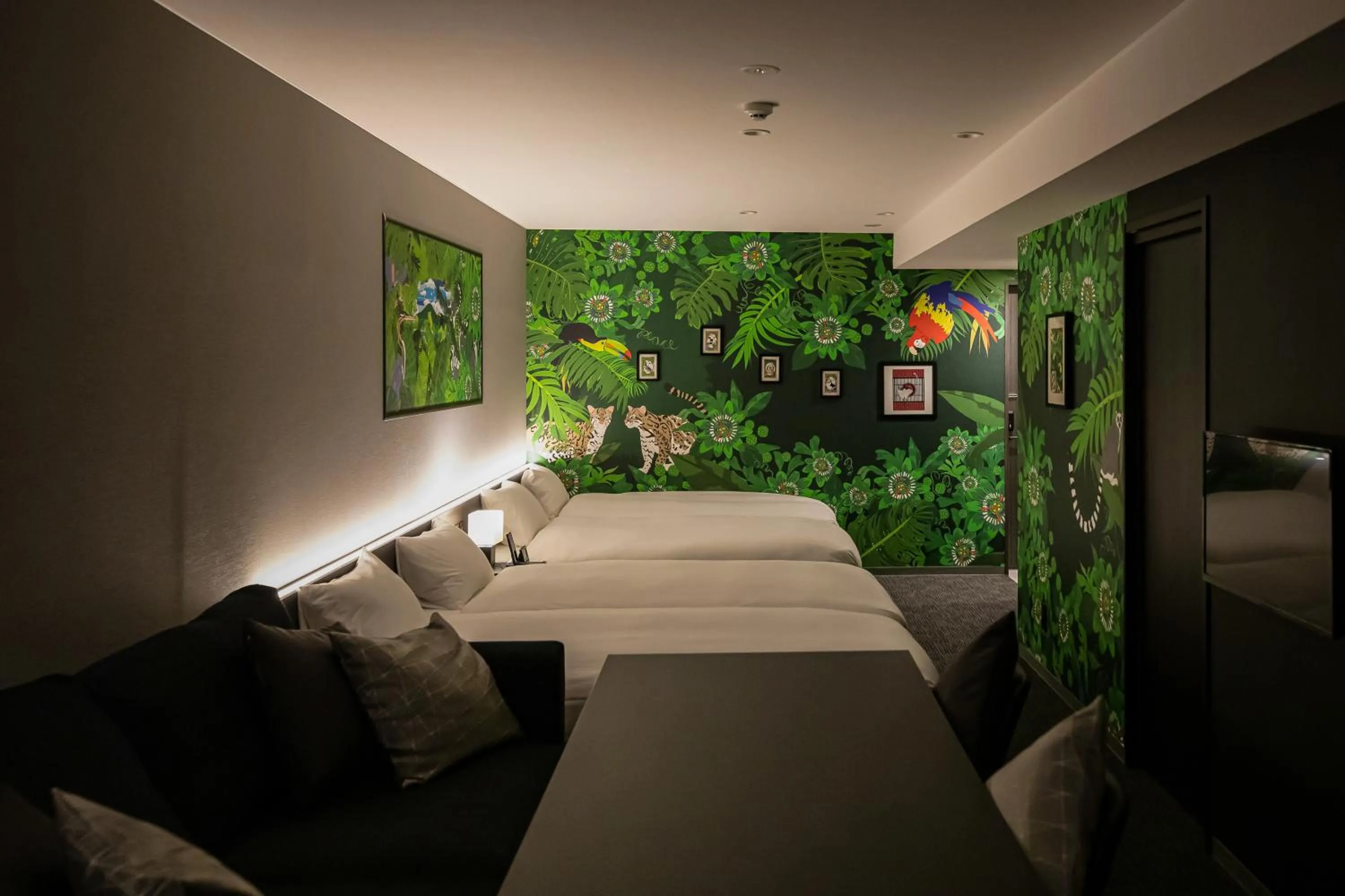 Bed in Randor Residence Kyoto Nijo Castle