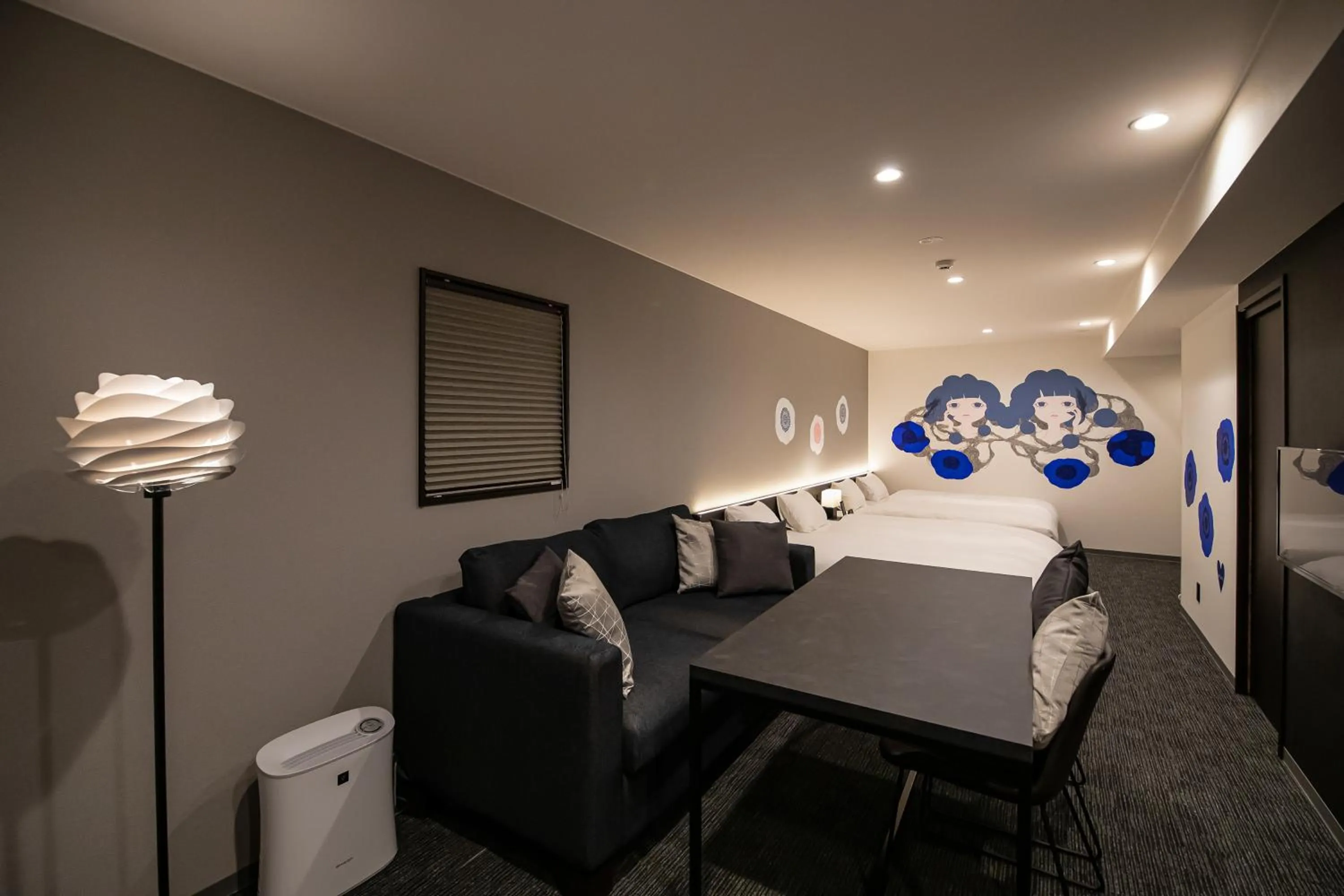 Living room in Randor Residence Kyoto Nijo Castle