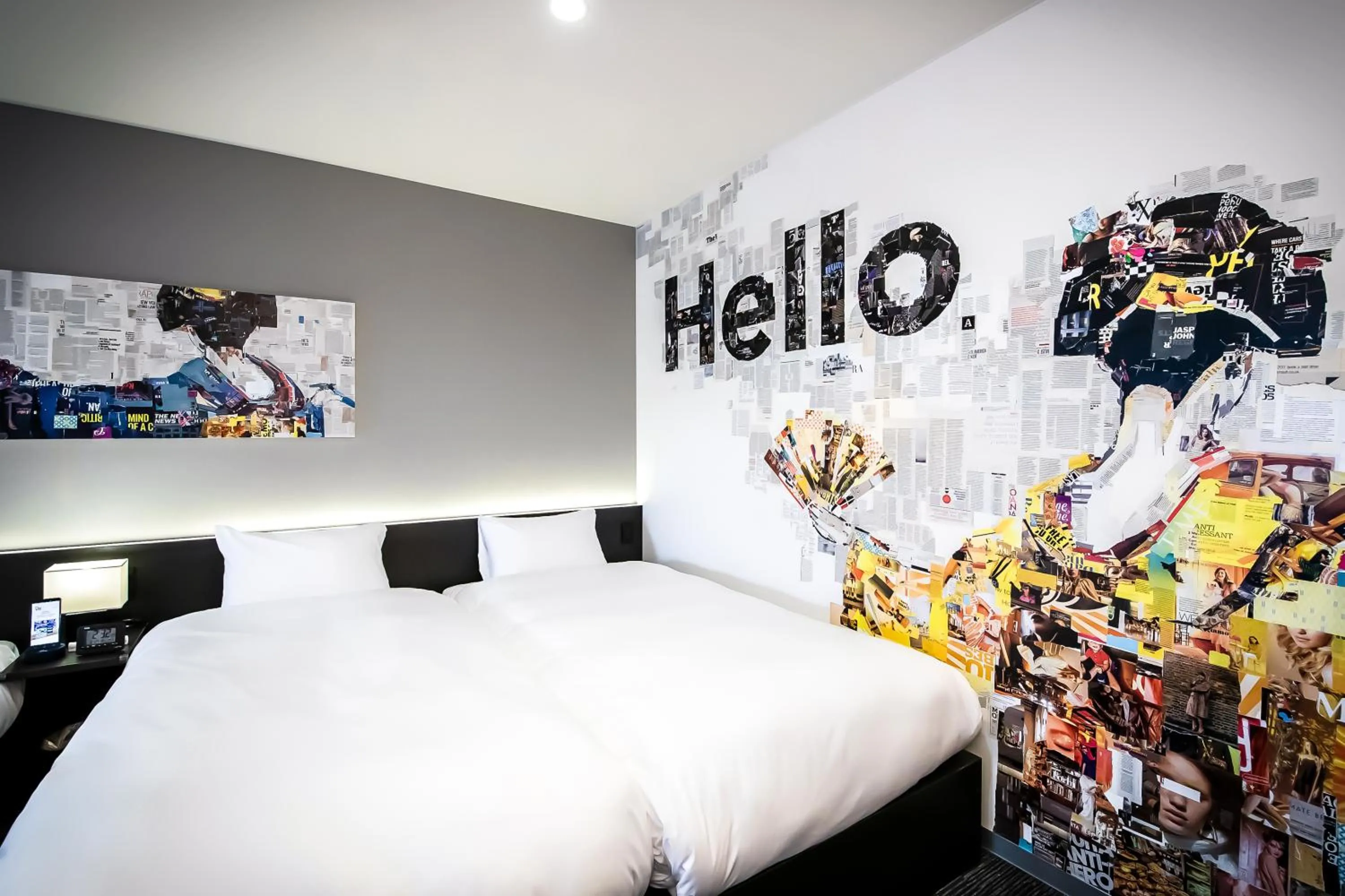 Bed in Randor Residence Kyoto Nijo Castle