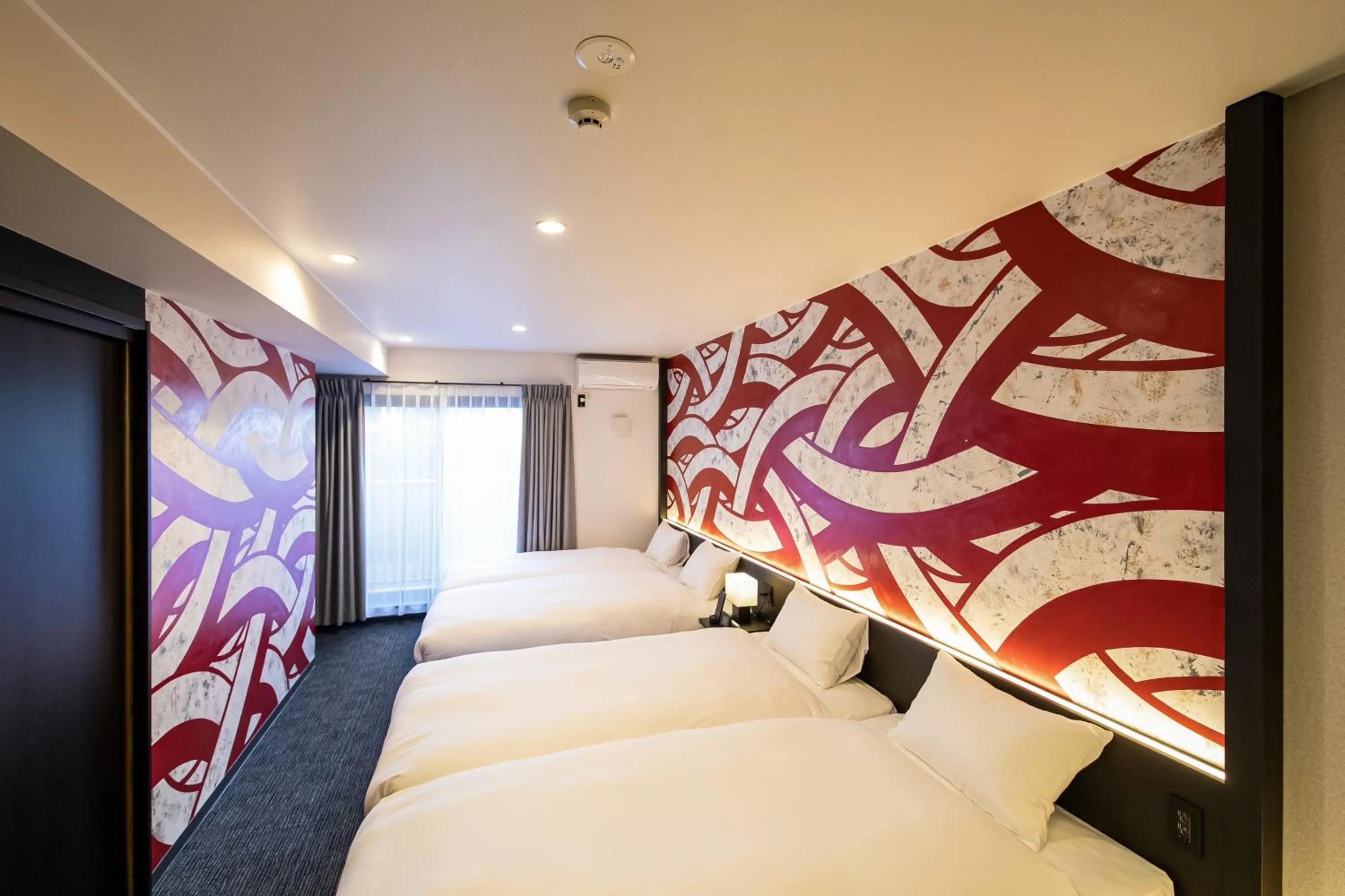 Bed in Randor Residence Kyoto Nijo Castle