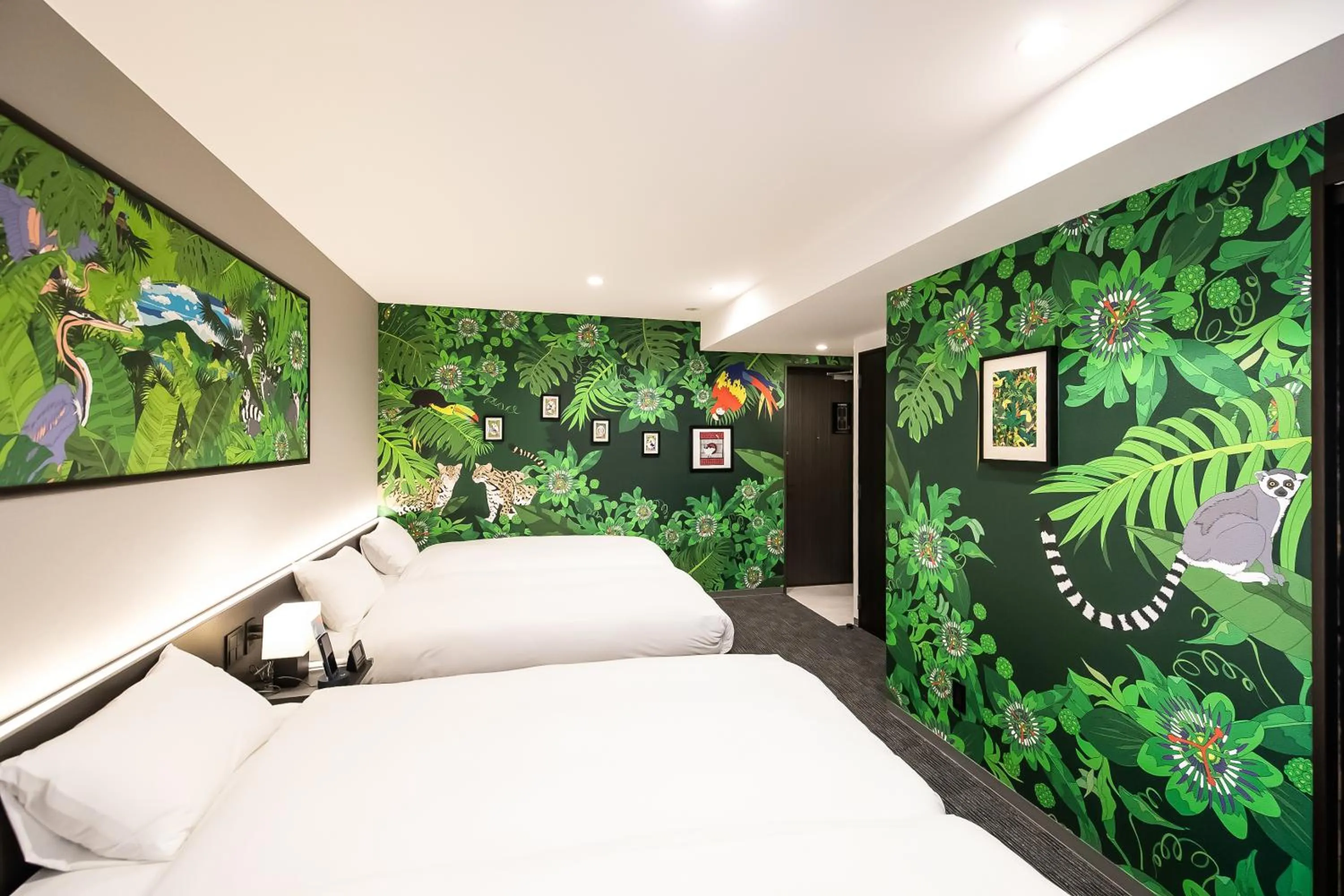 Bed in Randor Residence Kyoto Nijo Castle