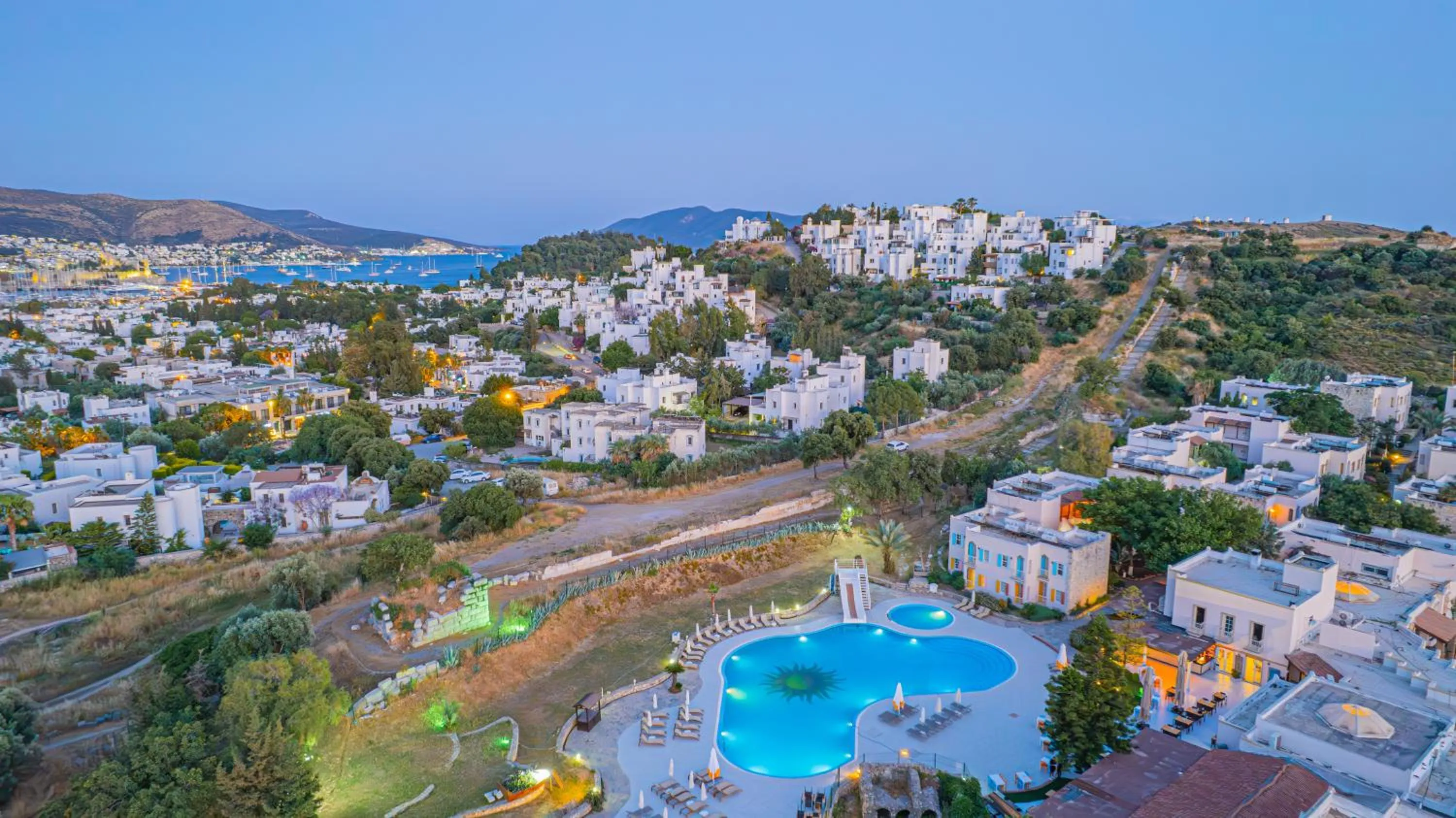 Bird's eye view in Alexander The Great Resort & Spa